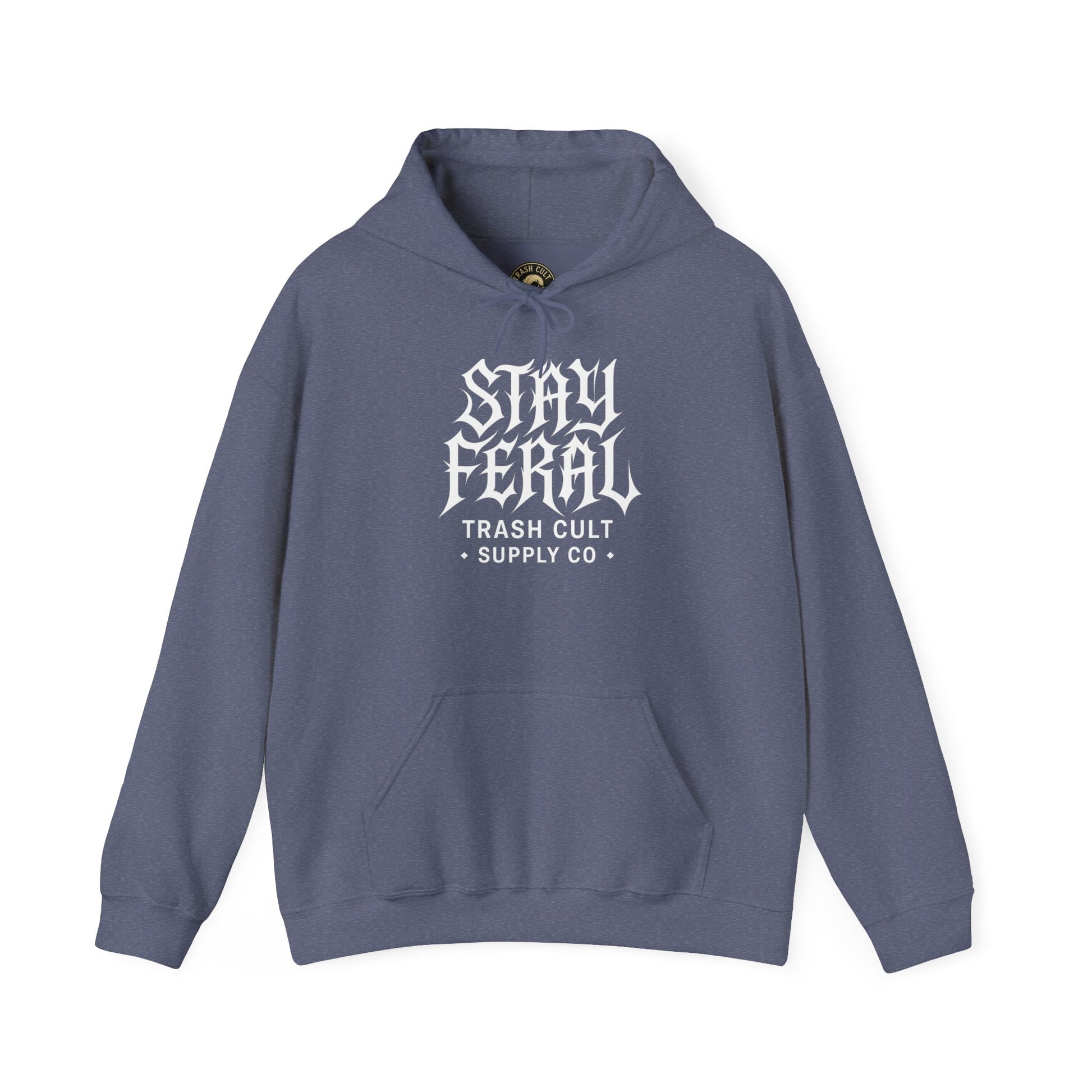 Stay Feral Gothic Hoodie – Trash Cult Supply Co Unisex Pullover