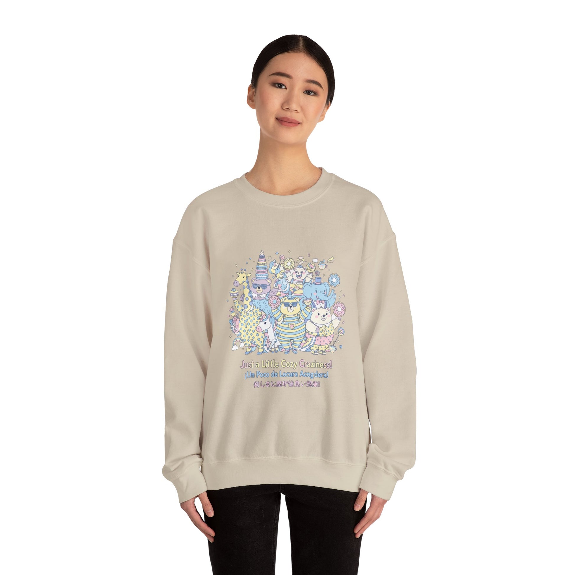 Cute Chaos Crewneck Sweatshirt | mildly unhinged, whimsical weird
