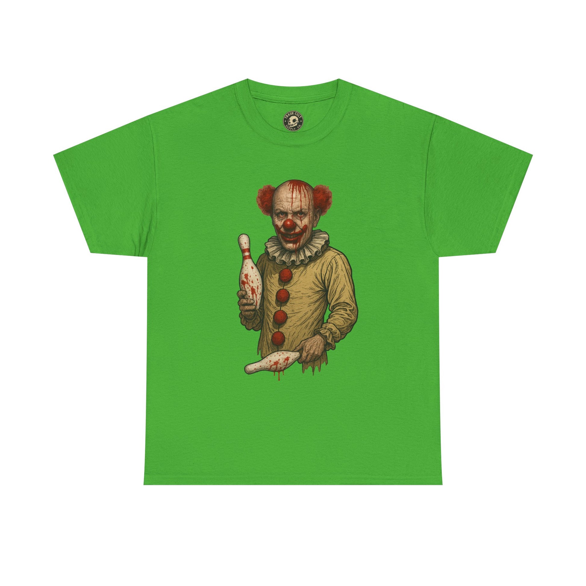 Spooky Clown Unisex Tee | Horror Fan Shirt, Halloween Costume, Graphic Tee, Horror Movie Merchandise, Unique Gift