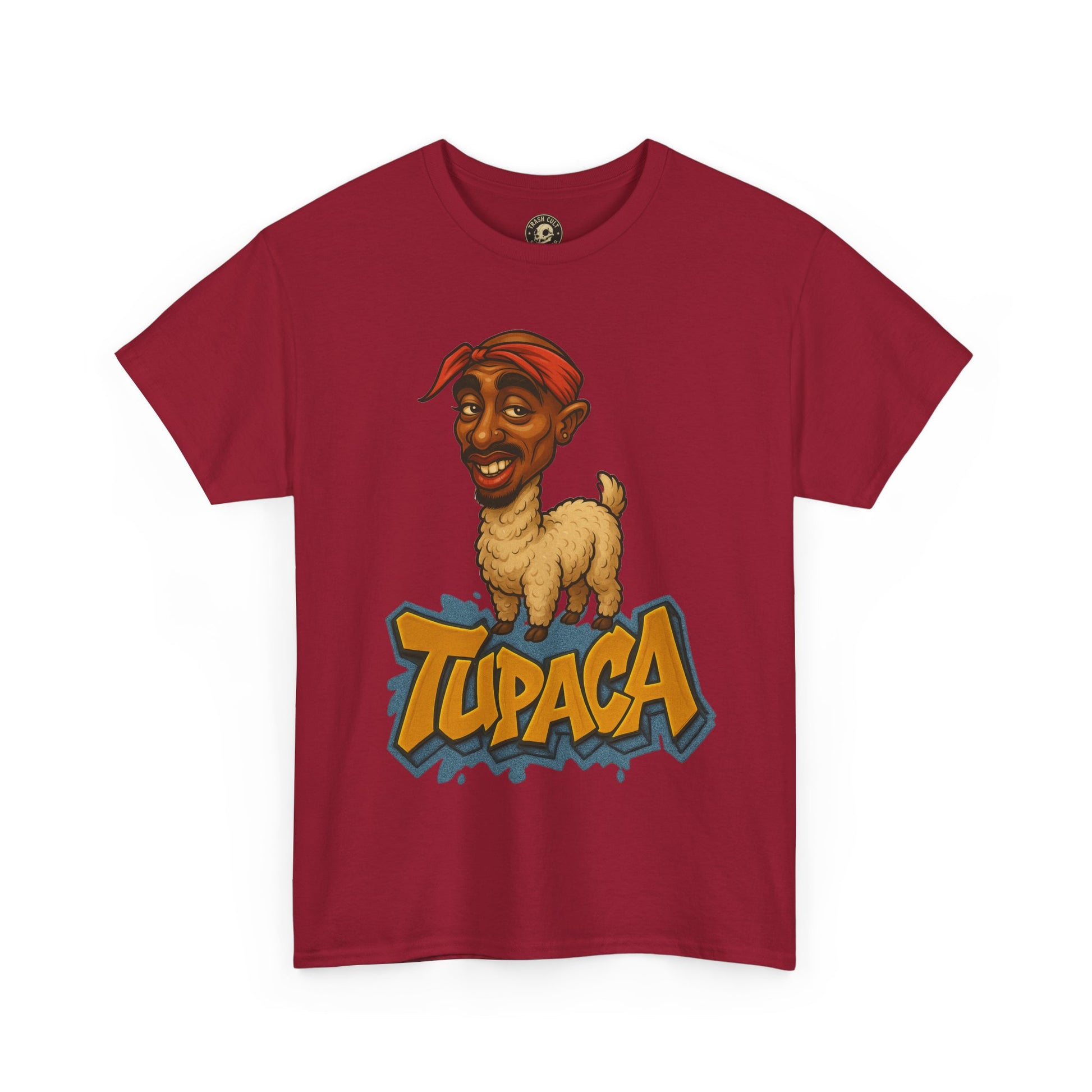 Tupaca Graphic Tee - Fun Unisex Cotton Shirt, Quirky Gift for Music Lovers, Streetwear Fashion, Cool Casual Wear, Hip Hop Band Merch