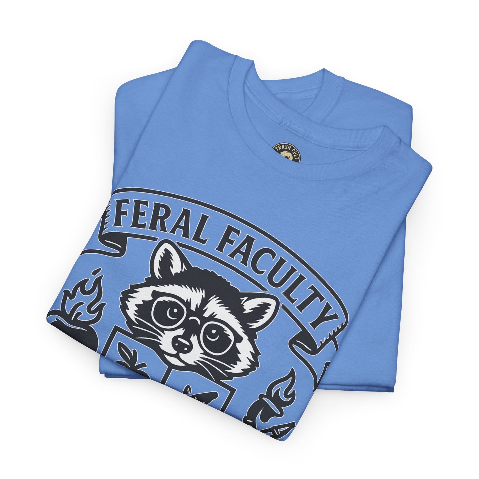 Feral Faculty Tee, Fun Teacher Shirt, Animal Lover Gift, Cool Graphic Tee, Casual Everyday Wear, Unisex Cotton T-Shirt