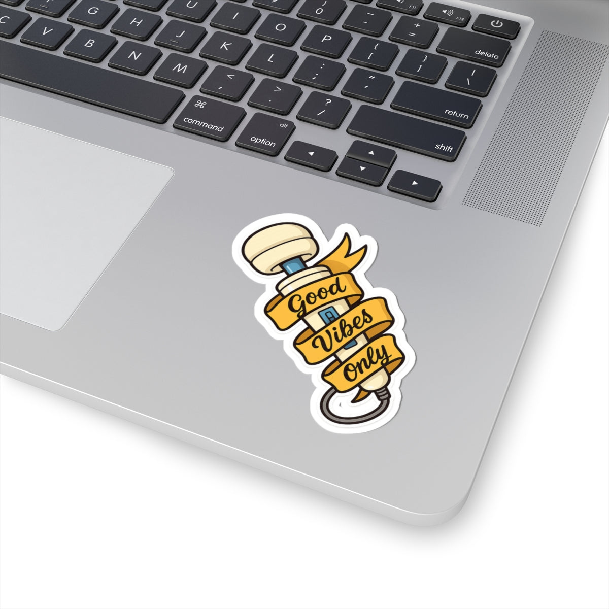 Good Vibes Only Kiss-Cut Stickers | Motivational Stickers for Laptop, Water Bottles, Journals, Gifts, Decor