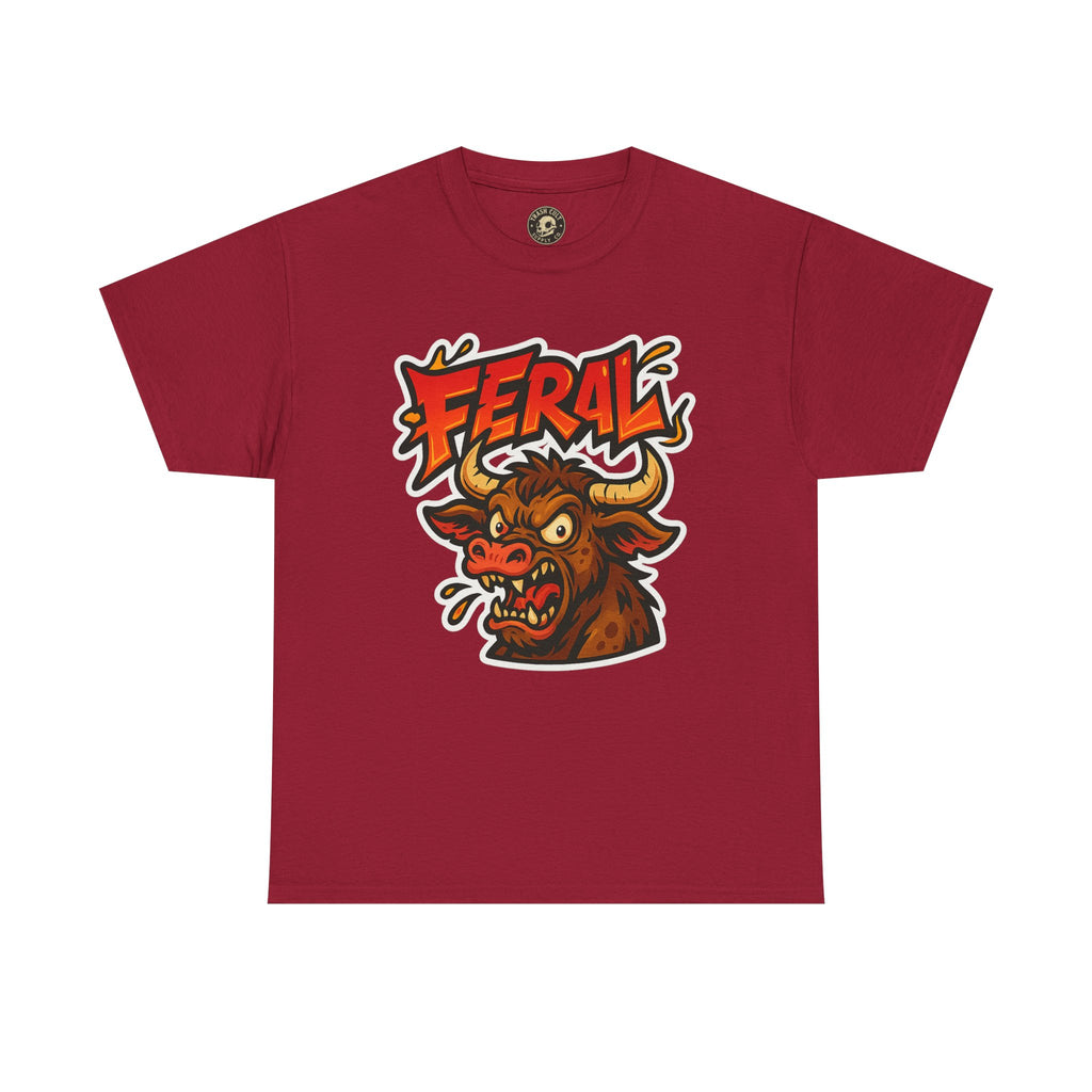 Feral Graphic Tee, Unisex T-Shirt for Animal Lovers, Casual Wear, Birthday Gift, Unique Design, Everyday Style