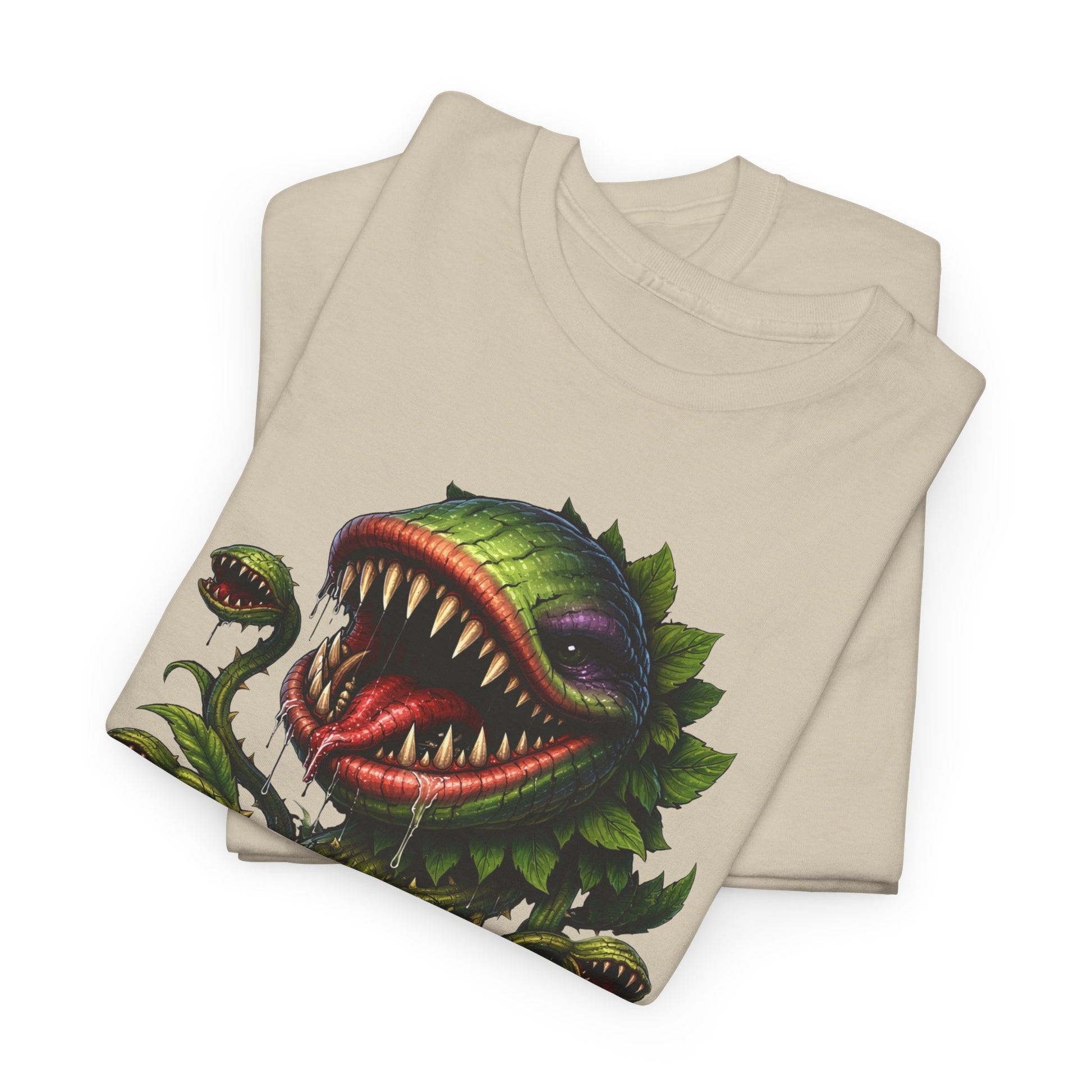Carnivorous Plant Graphic Tee — "Trash Cult Supply Co." Potted Monster Shirt