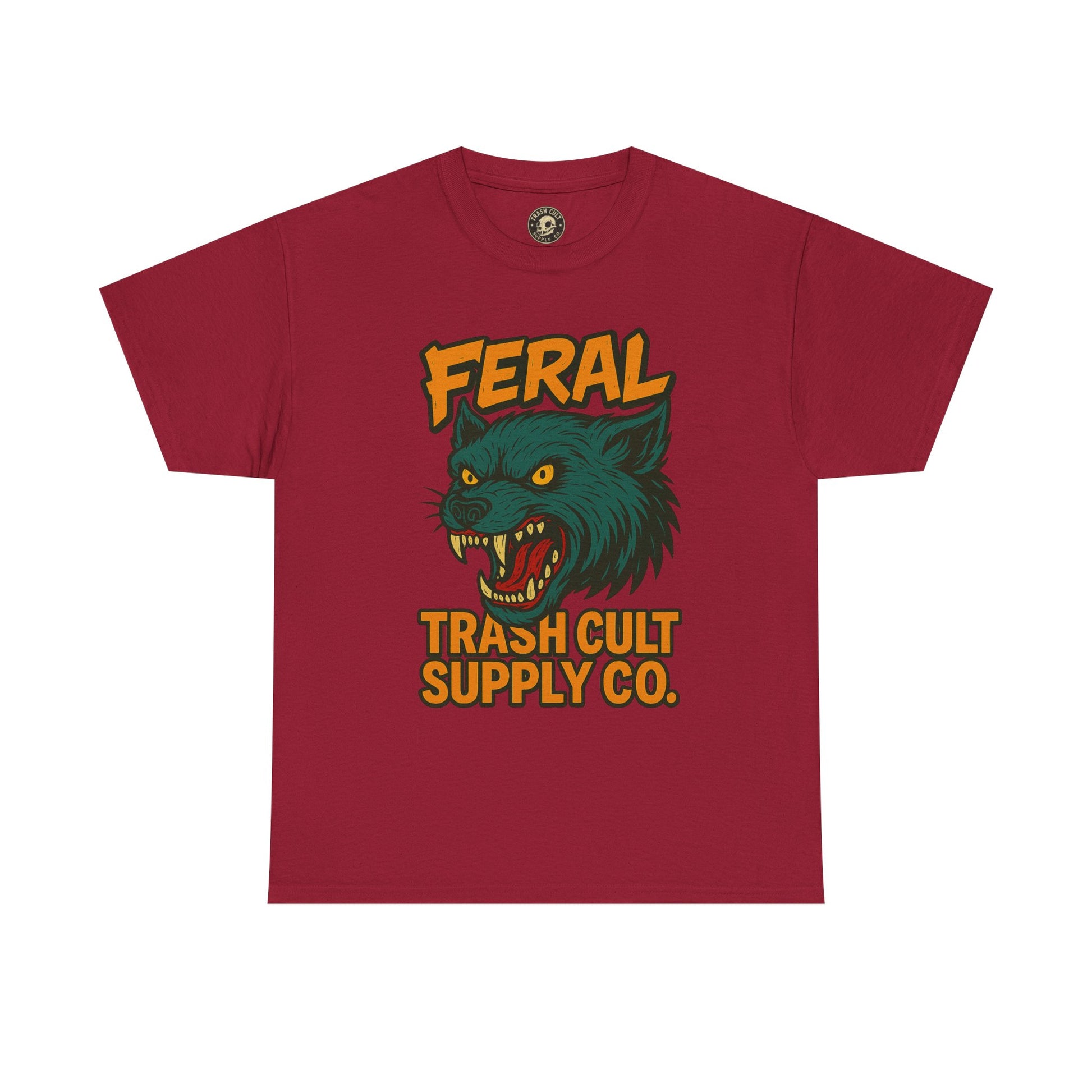 FERAL Wolverine Shirt – Trash Cult Graffiti Tee (Gildan 5000)