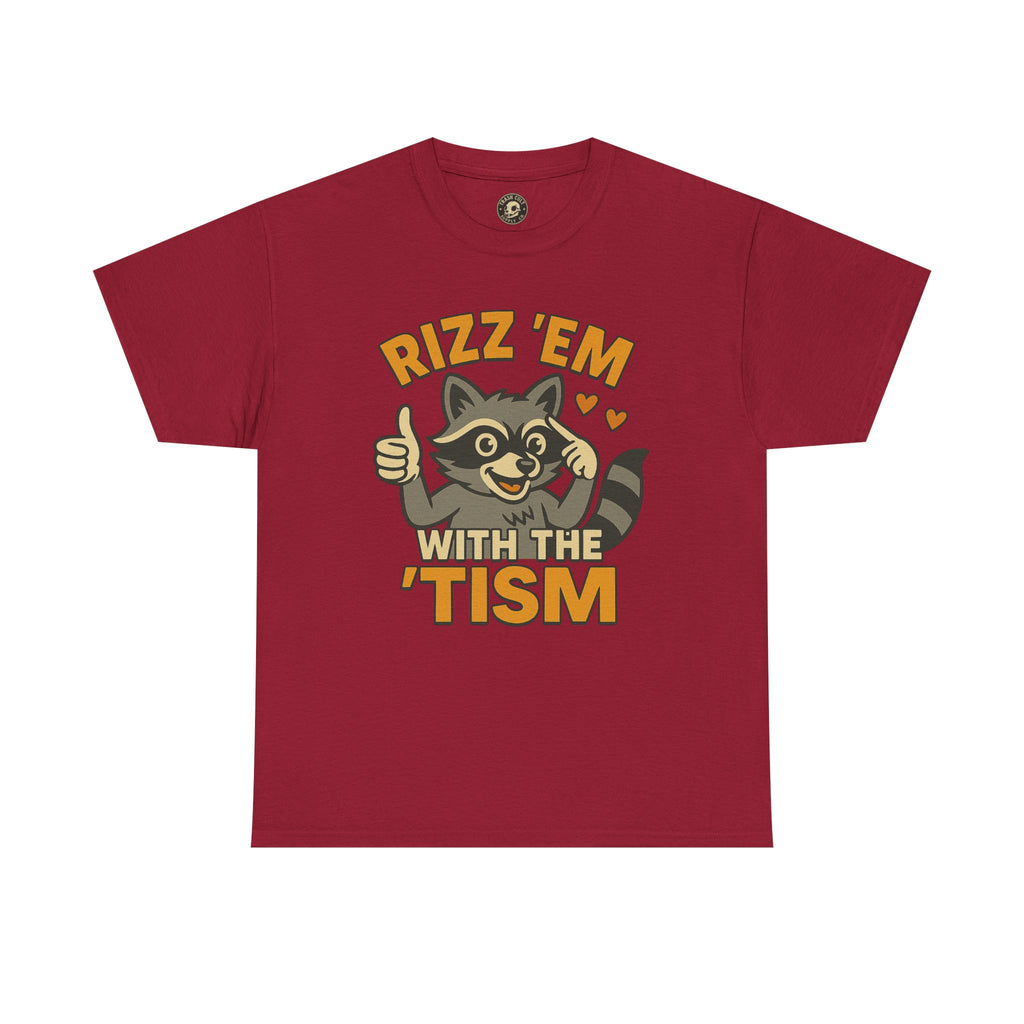 Rizz ’Em With the ’Tism T-Shirt – Funny Neurodivergent Graphic Tee for Bold Personalities