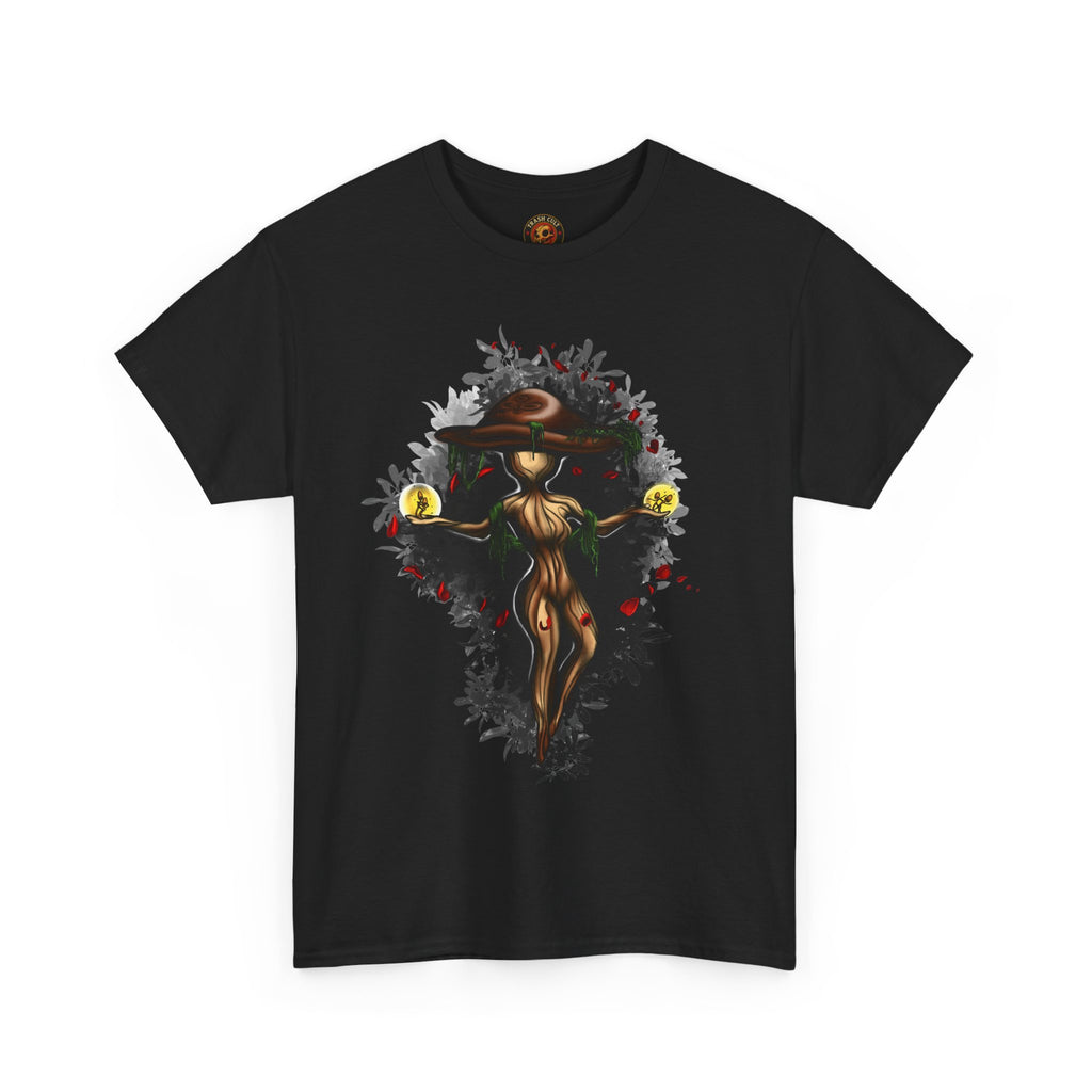 Mushroom Spirit T-Shirt – Lara Davenport x Trash Cult Supply Co. Collab (Gildan 5000)