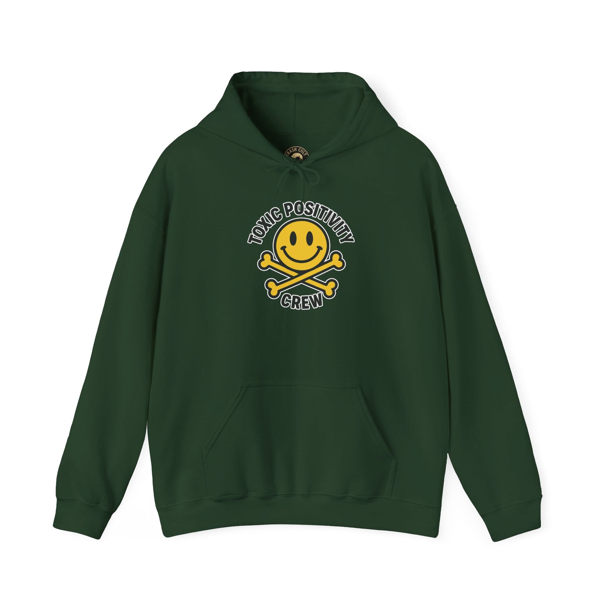Toxic Positivity Hoodie | Unisex Hooded Sweatshirt | Comfortable Casual Wear, Gift for Friends, Positive Vibes, Streetwear Style