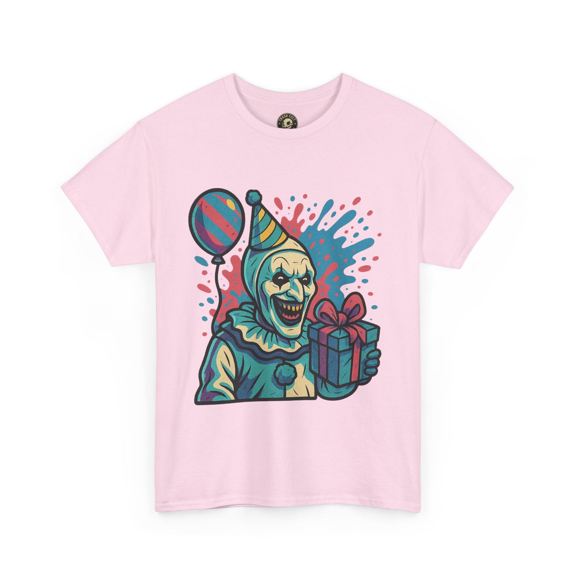 Art the Clown Birthday Shirt – New School Graffiti Horror Tee on Gildan 5000