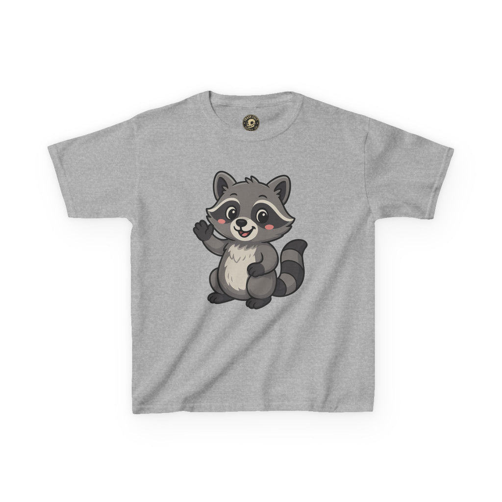 Cute Raccoon Kids T-Shirt, Fun Animal Graphic Tee for Boys and Girls, Birthday Gift, Playful Party Wear, Everyday Casual Shirt, Nature [...]