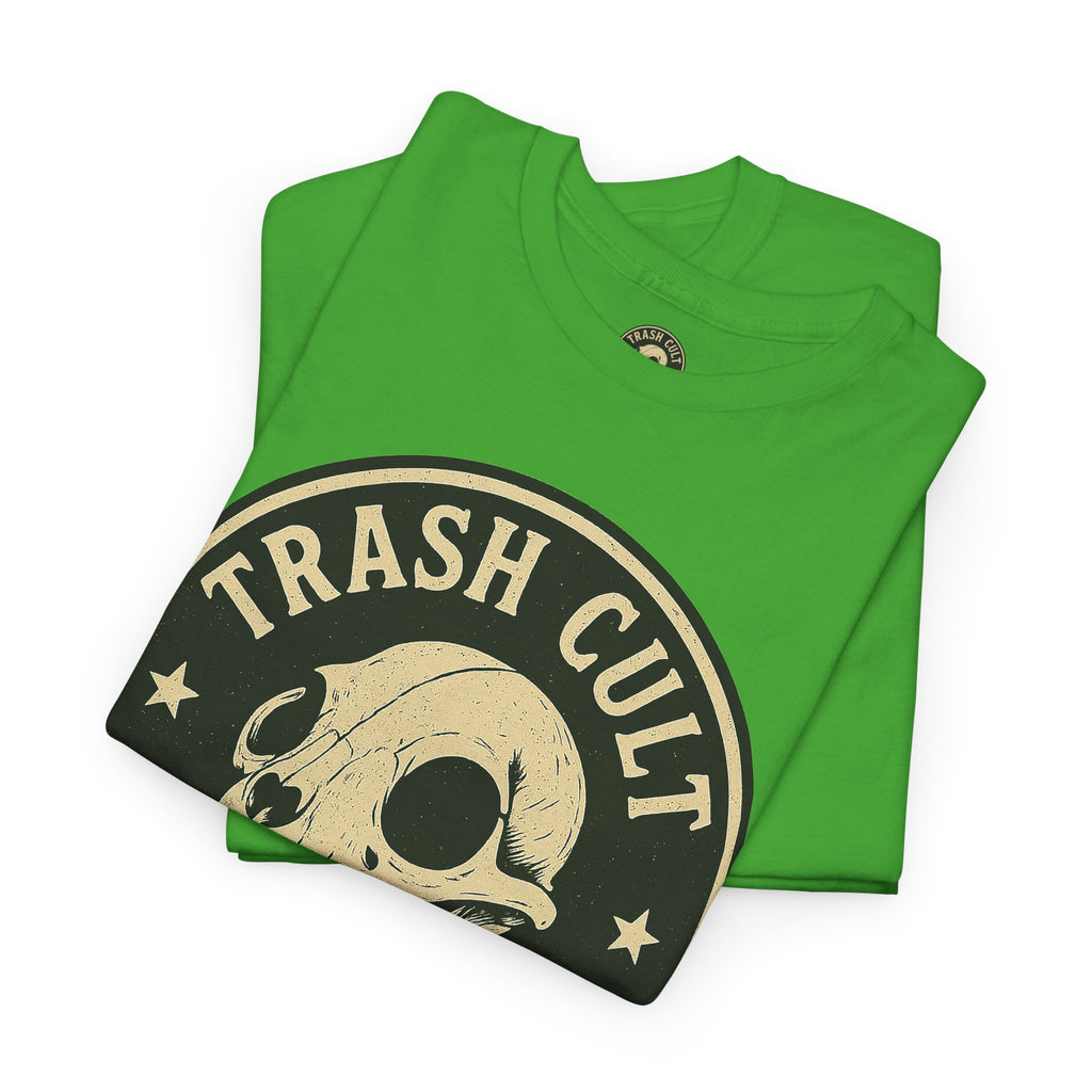 Trash Cult Skull - Stay Feral Culture Vibe, Streetwear Gift, Casual Outfit, Festival Wear, Trendy Apparel, Unique Present