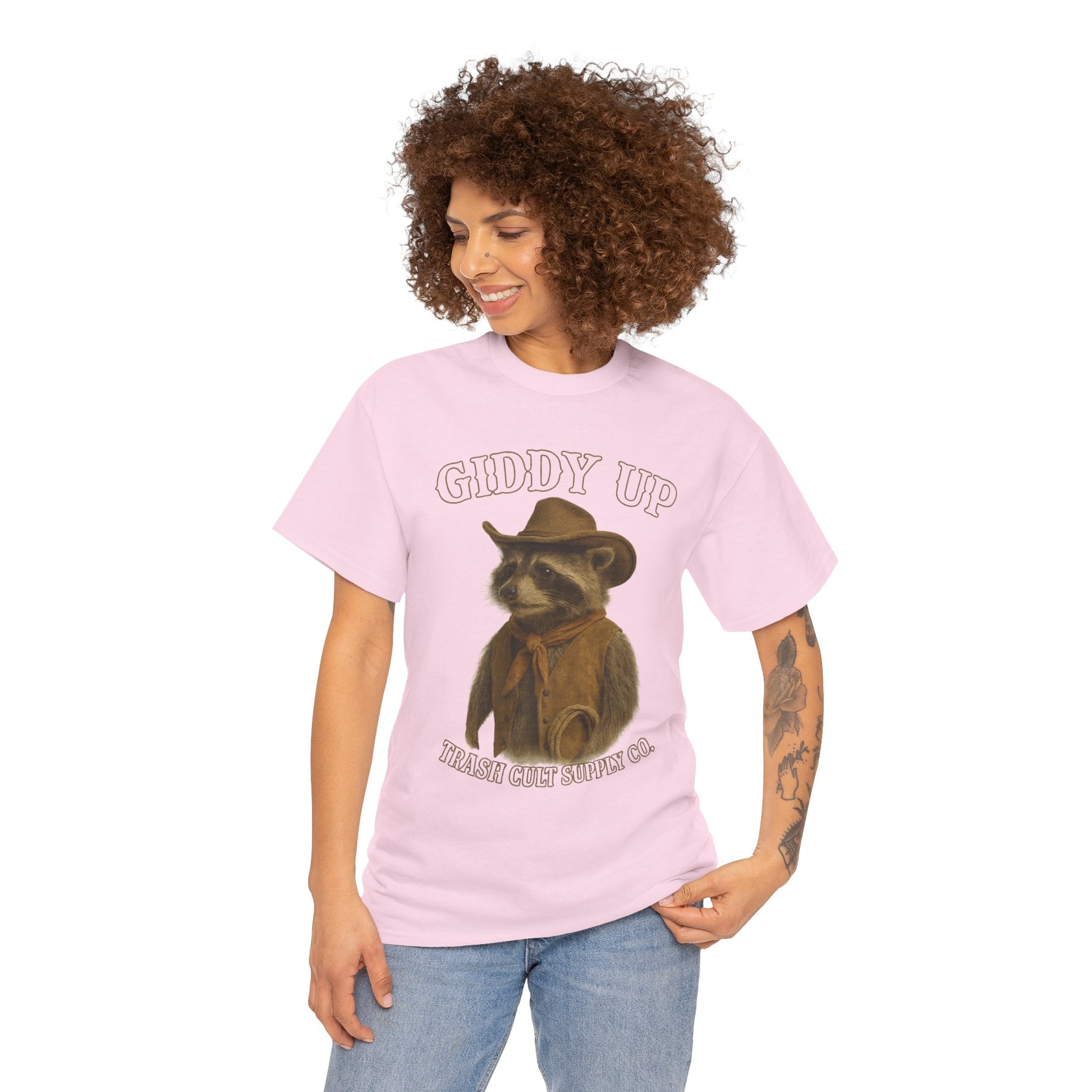 Giddy Up Graphic Tee, Funny Tee, Unisex Cowboy Shirt, Casual Wear, Gift for Him/Her