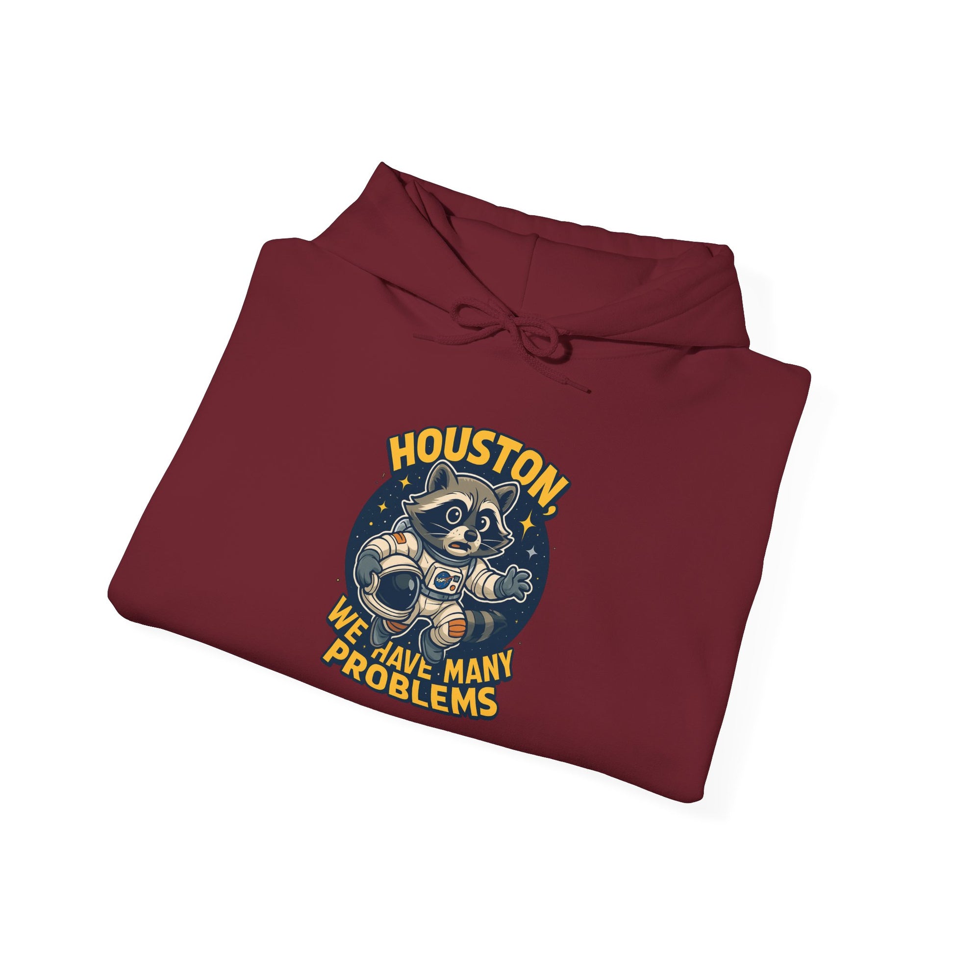 Houston Problems Hoodie, Unisex Sweatshirt, Space Lover Gift, Cozy Hoodie for Stargazing, Funny Sweatshirt for Astronaut Fans