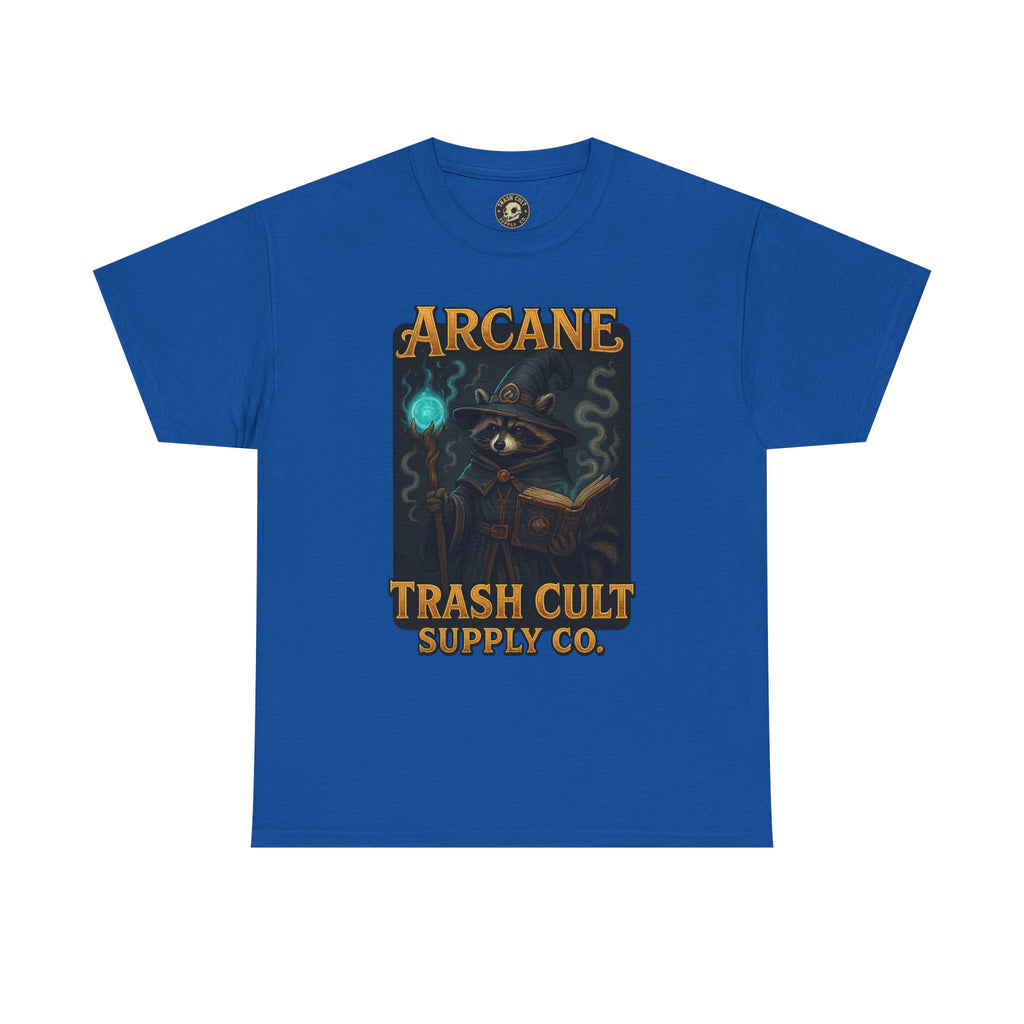 Arcane Trash Cult Unisex Heavy Cotton Tee, Cult Merchandise, Witchy Style, Halloween Tee, Casual Everyday Wear