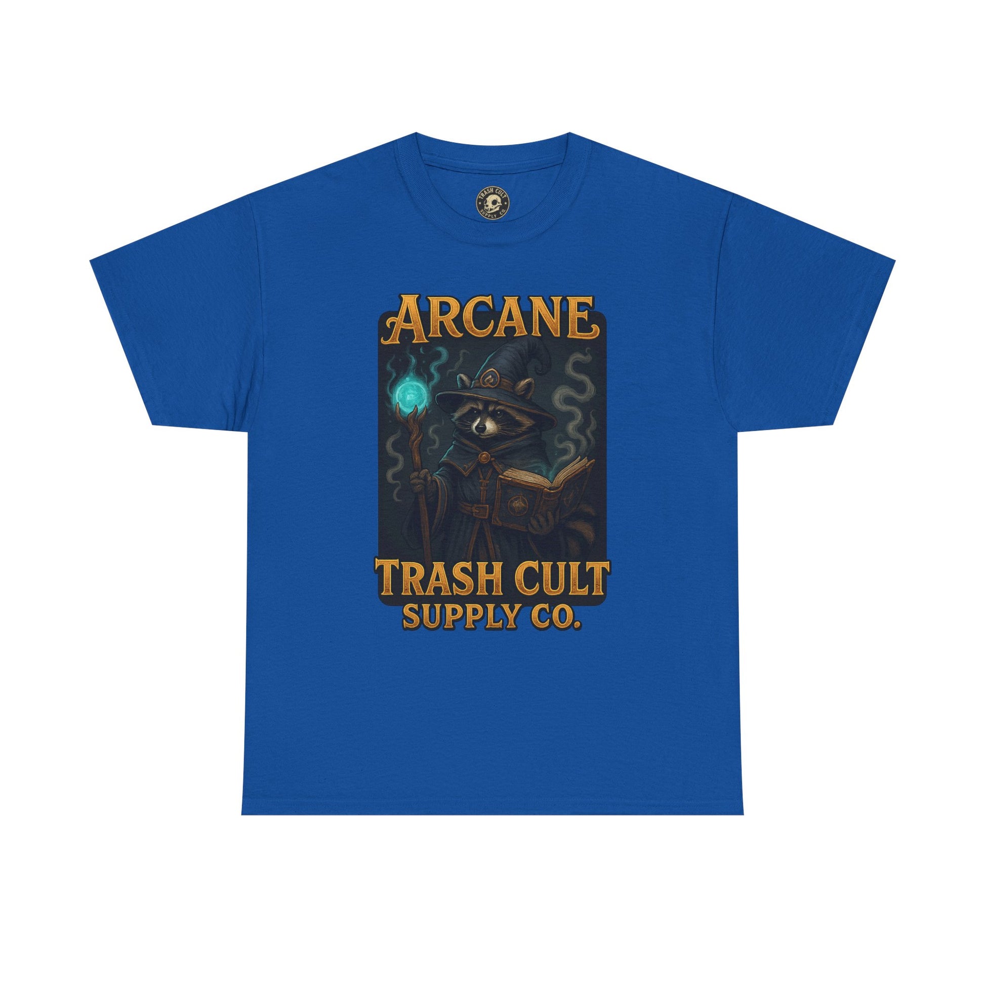 Arcane Trash Cult Unisex Heavy Cotton Tee, Cult Merchandise, Witchy Style, Halloween Tee, Casual Everyday Wear
