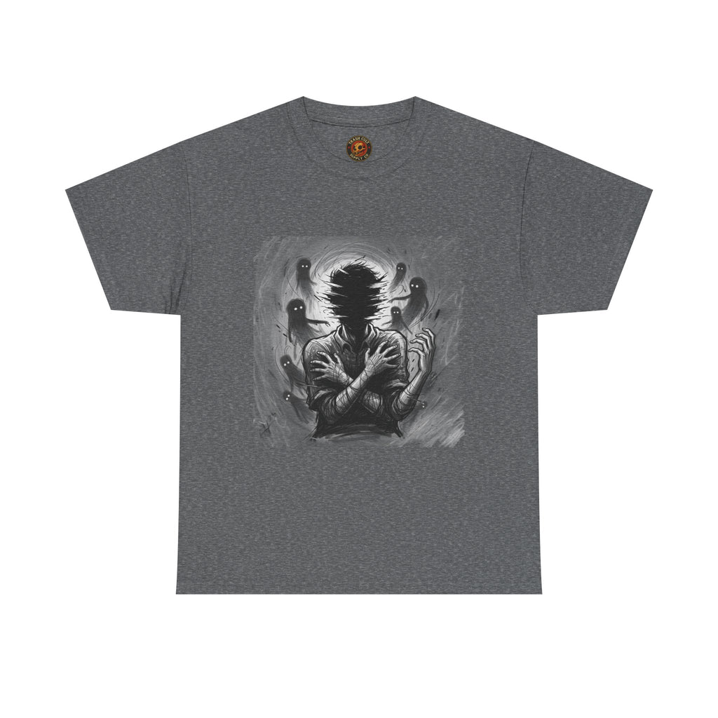 Xian Allen x Trash Cult Shirt – “Don’t Let Them In” | Ghost Spiral Emotional Horror Tee