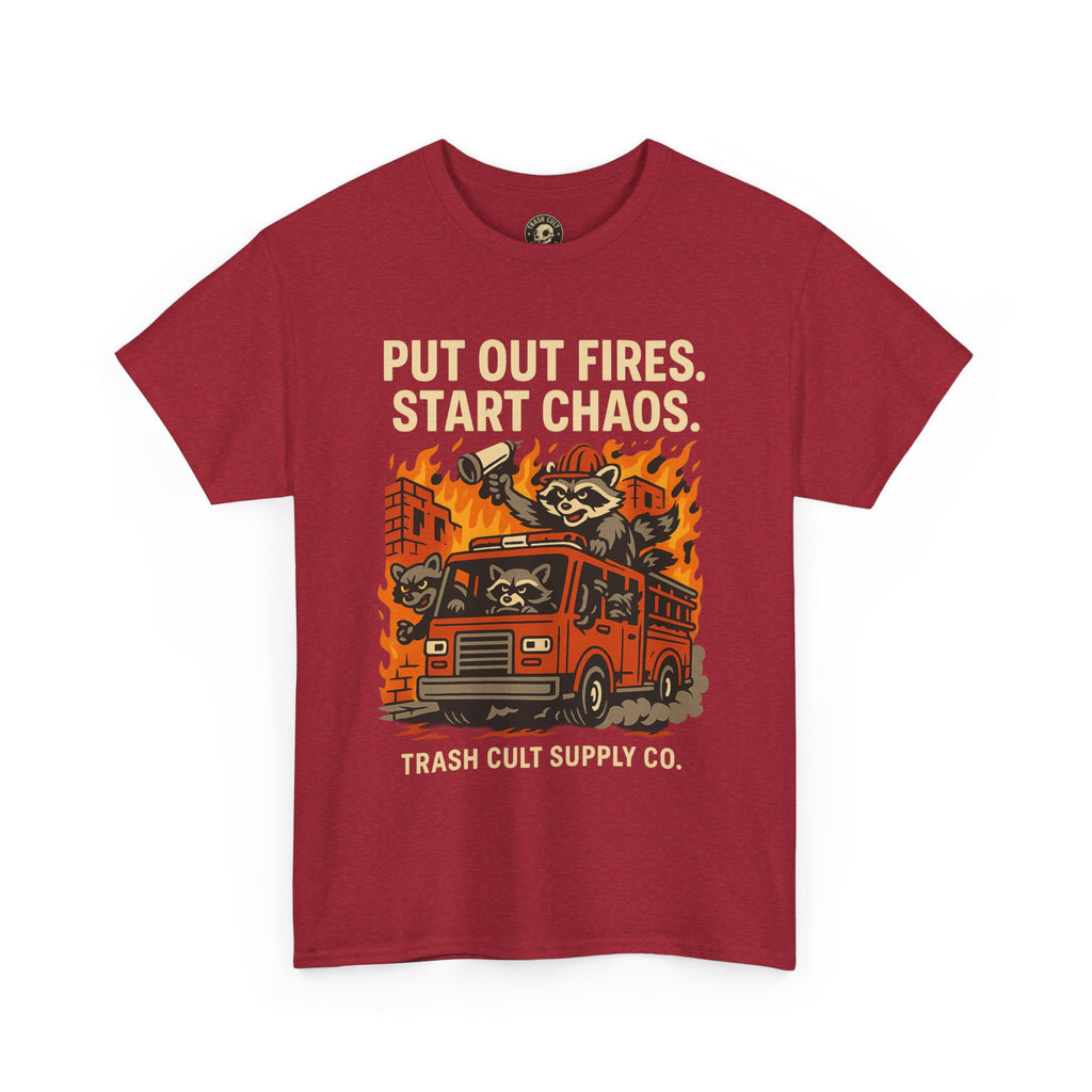 Put Out Fires Start Chaos Unisex Heavy Cotton Tee | Funny Firefighter Shirt | Casual Wear | Gift for Firefighter Lovers, Firefighter [...]