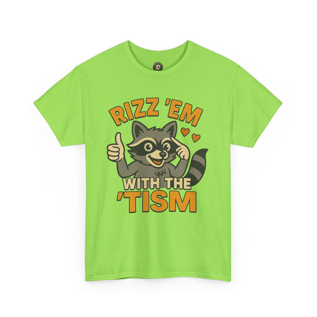 Rizz ’Em With the ’Tism T-Shirt – Funny Neurodivergent Graphic Tee for Bold Personalities