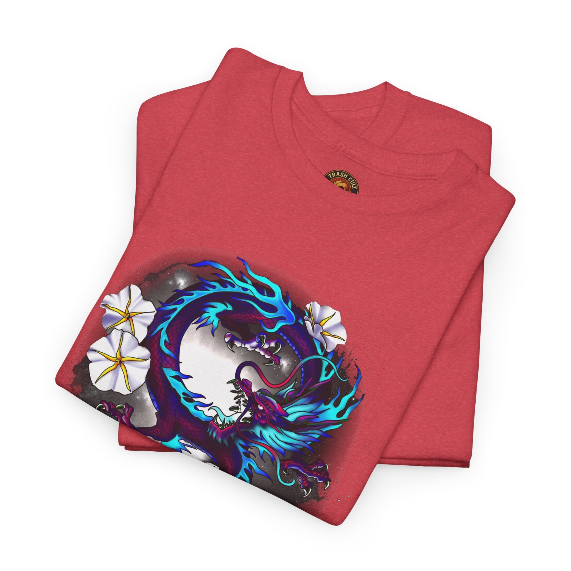 Electric Dragon Tattoo T-Shirt – Lara Davenport x Trash Cult Supply Co. Collab (Gildan 5000)