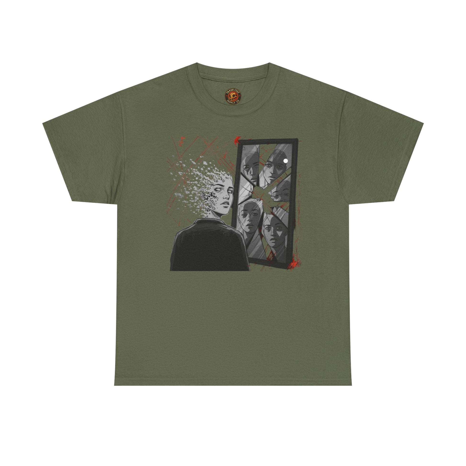 Xian Allen x Trash Cult Shirt – “Don’t Look Too Close” | Surreal Dark Art T-Shirt