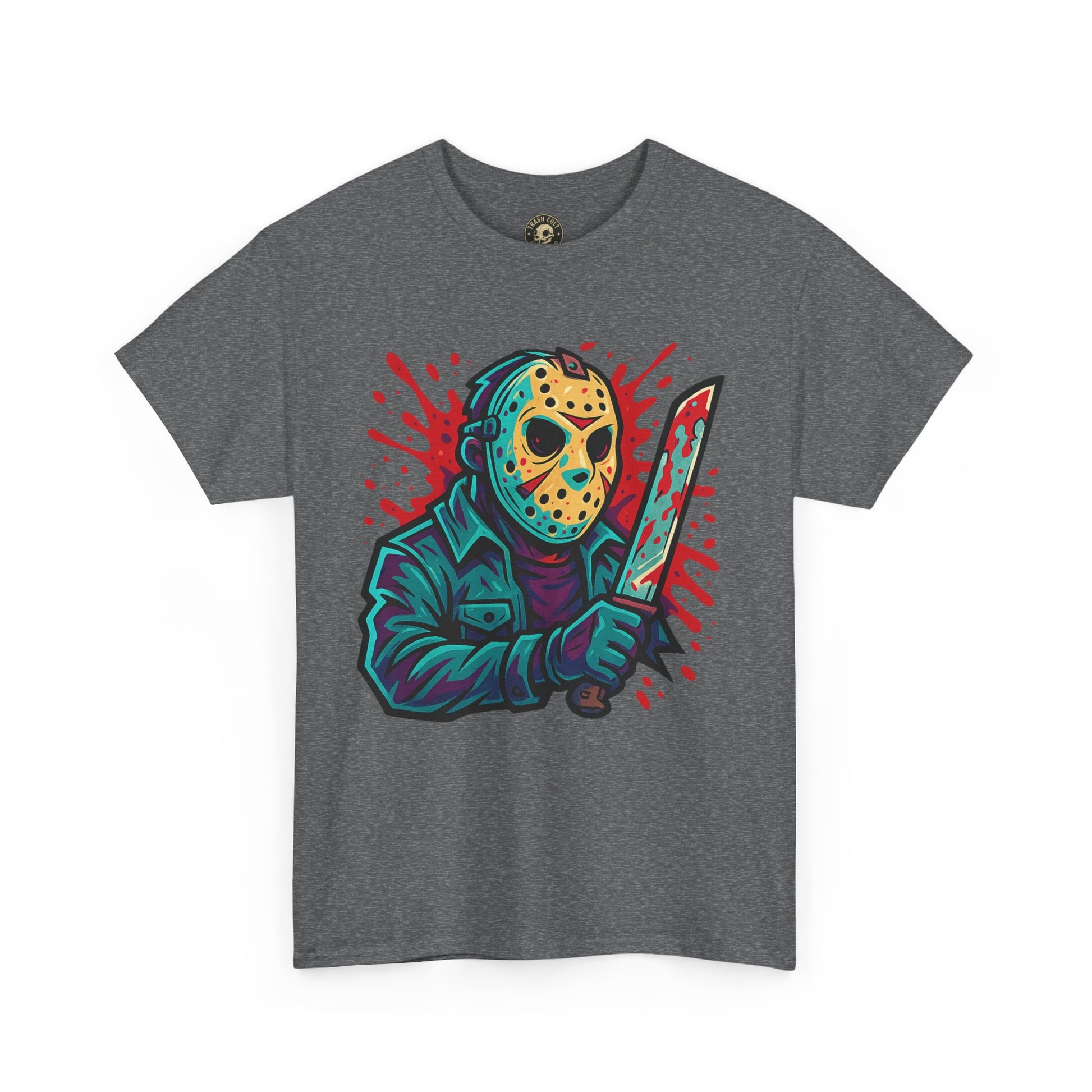 Jason Voorhees Graffiti Shirt – New School Horror Art on Gildan 5000
