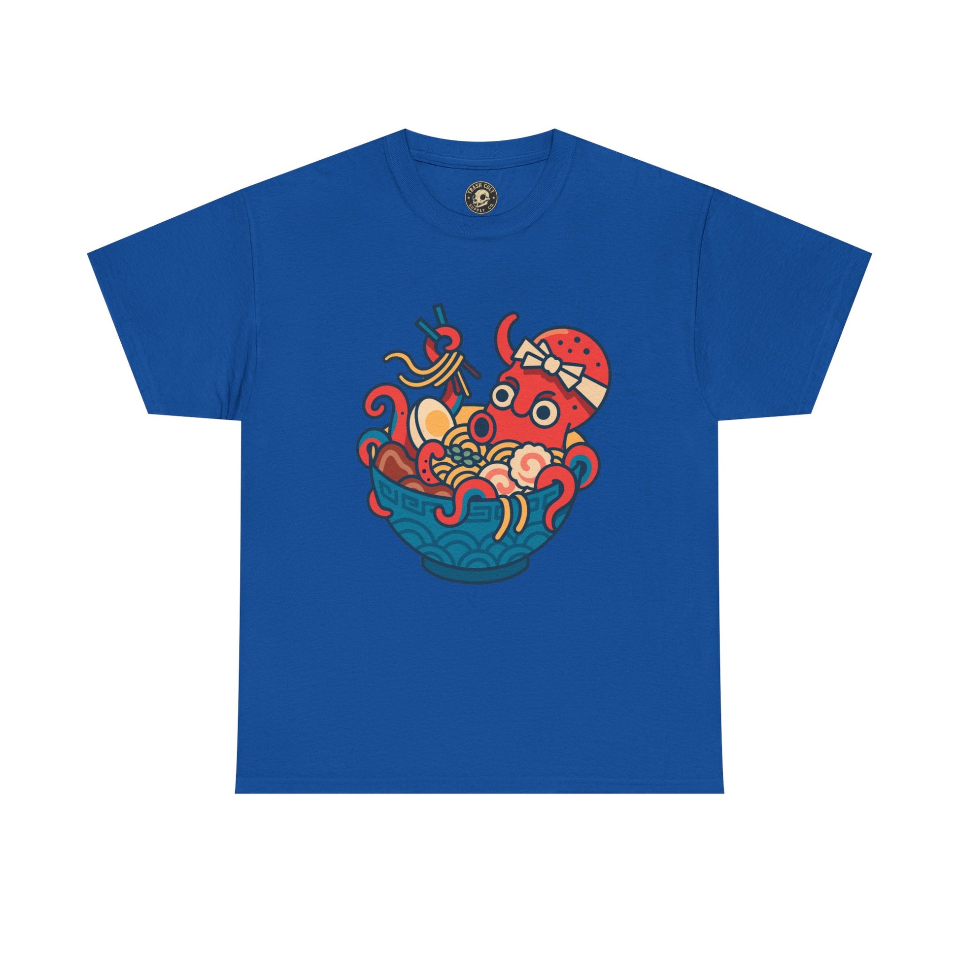 Octopus Ramen Bowl Shirt – Funny Japanese Noodle Graphic Tee