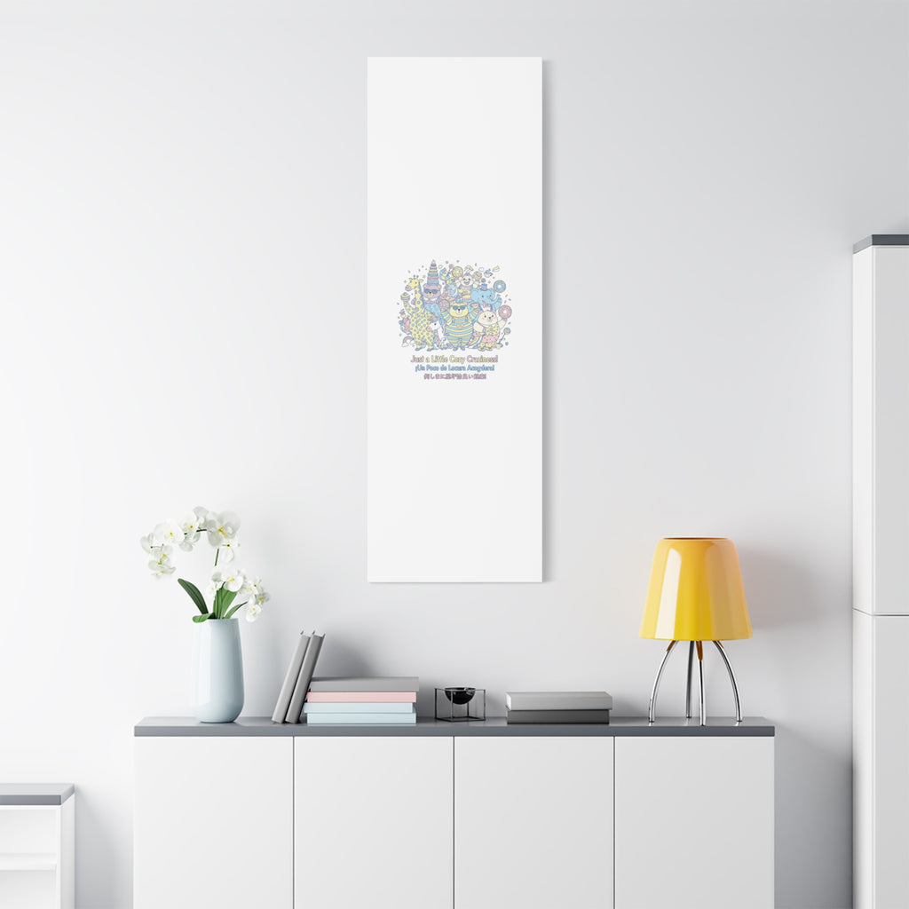 Cozy Craziness Canvas | mildly unhinged cute, whimsical weird