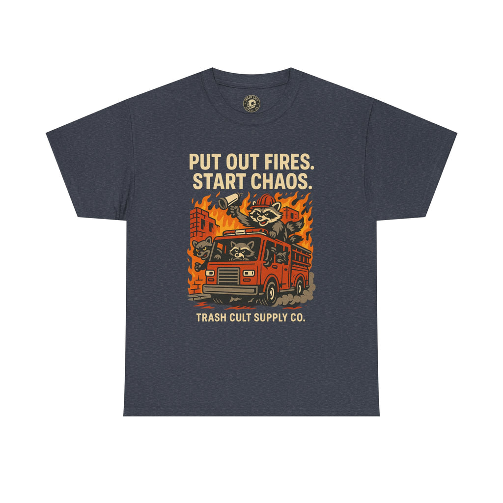 Put Out Fires Start Chaos Unisex Heavy Cotton Tee | Funny Firefighter Shirt | Casual Wear | Gift for Firefighter Lovers, Firefighter [...]