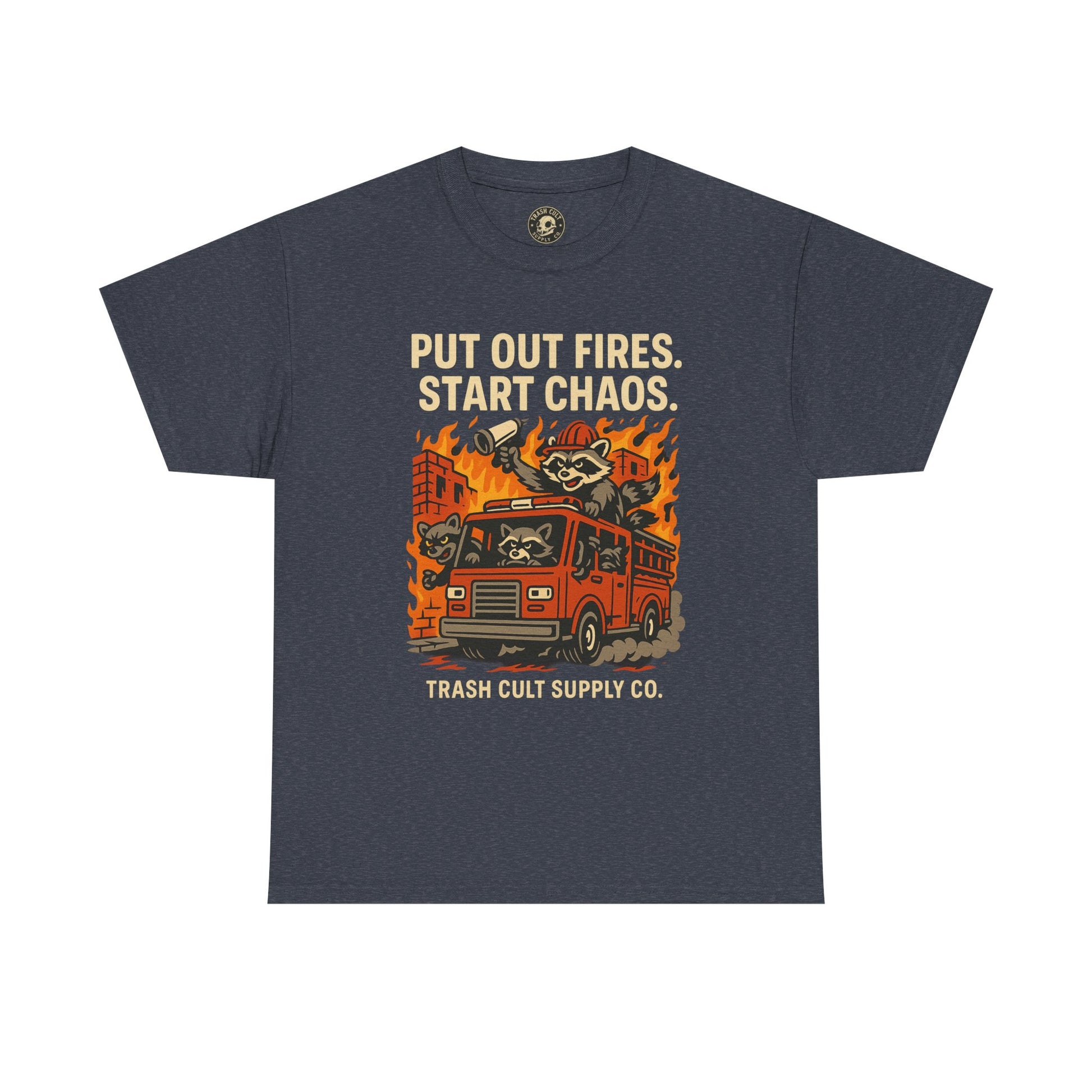 Put Out Fires Start Chaos Unisex Heavy Cotton Tee | Funny Firefighter Shirt | Casual Wear | Gift for Firefighter Lovers, Firefighter [...]