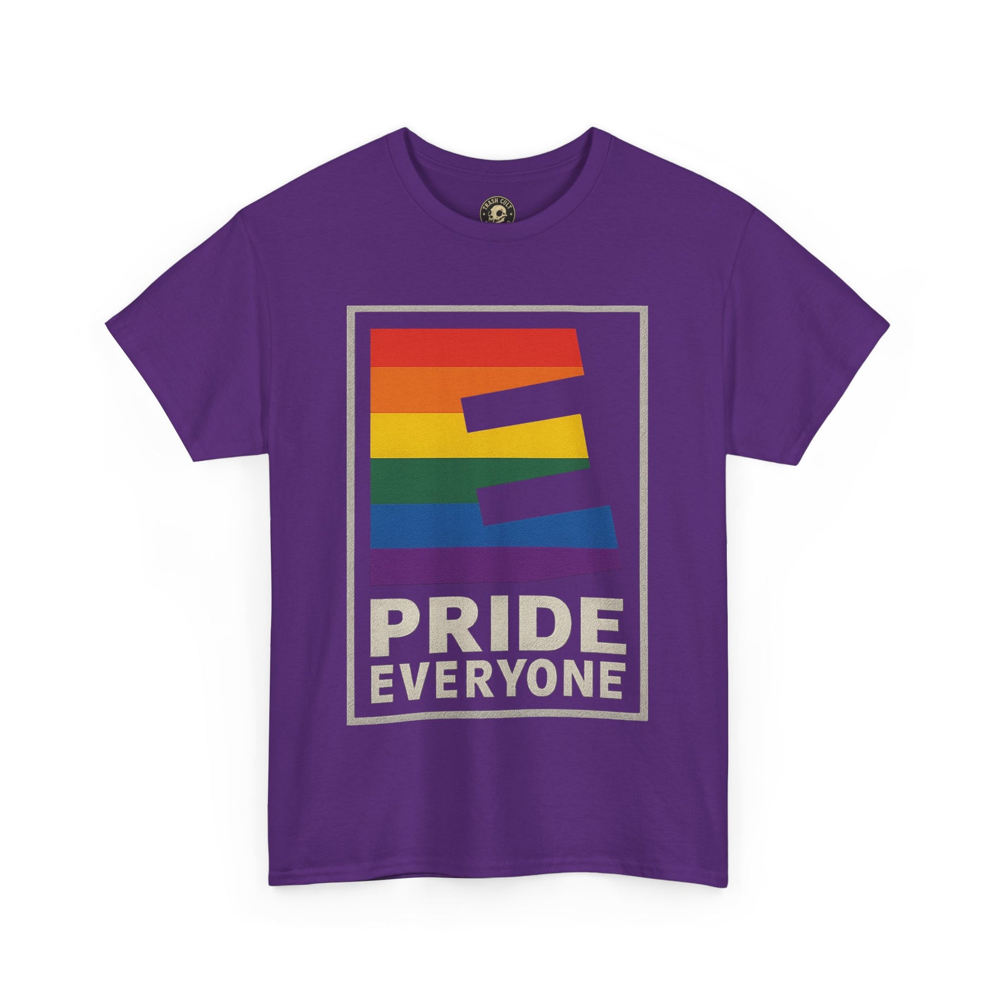 Pride “E for Everyone” T-Shirt – LGBTQ+ Inclusivity Graphic | Gildan 5000