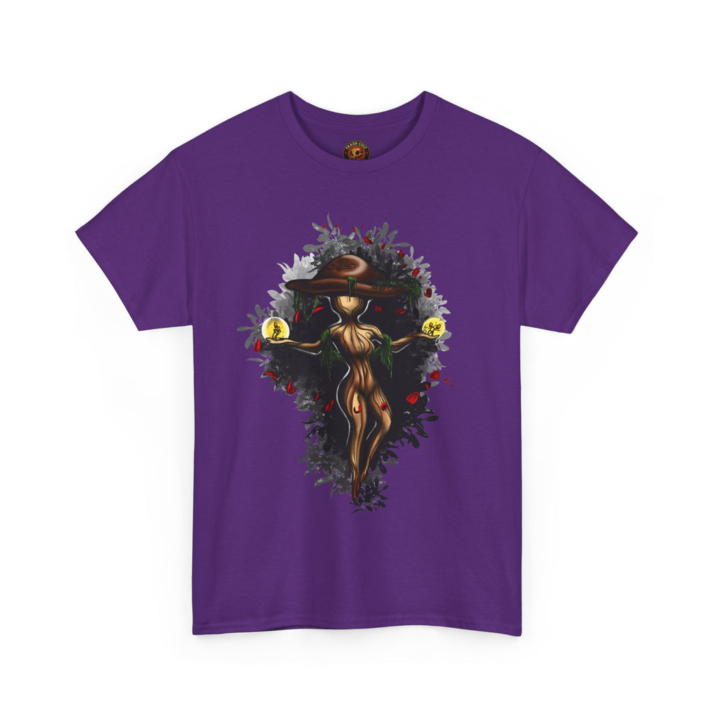 Mushroom Spirit T-Shirt – Lara Davenport x Trash Cult Supply Co. Collab (Gildan 5000)