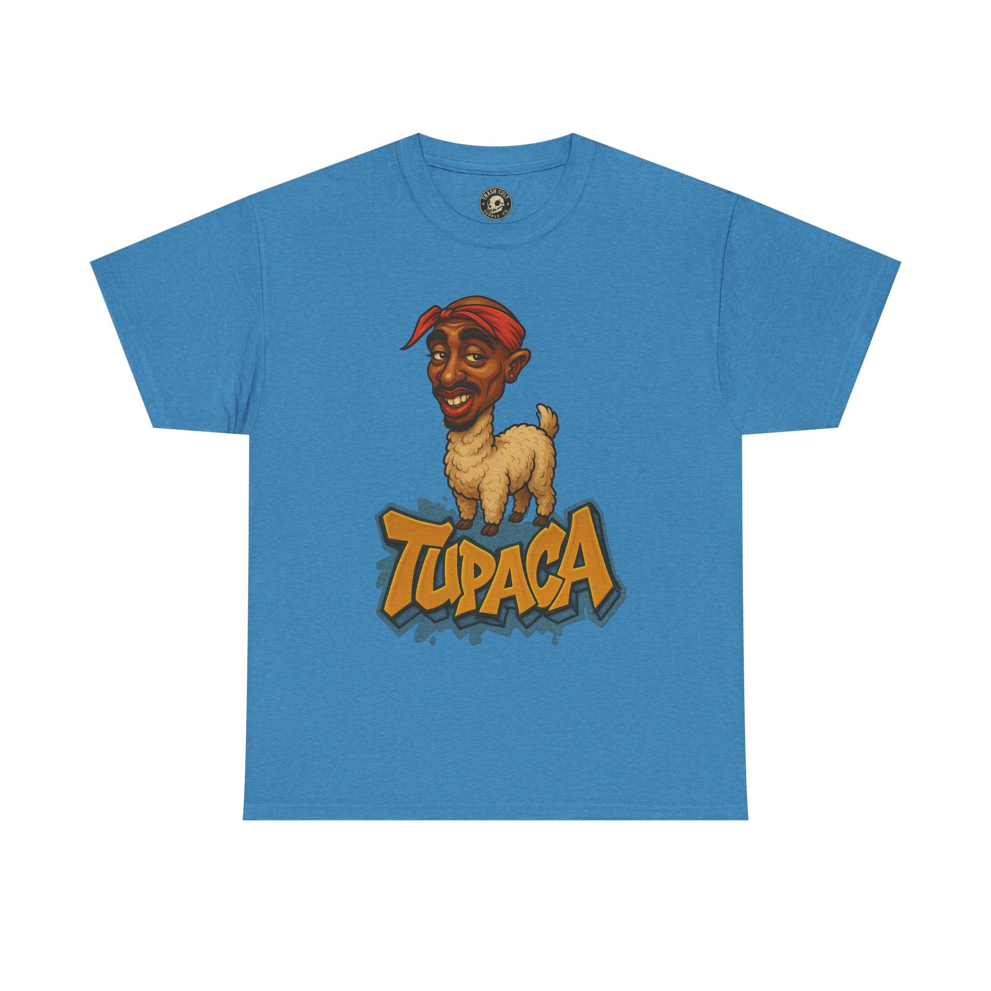 Tupaca Graphic Tee - Fun Unisex Cotton Shirt, Quirky Gift for Music Lovers, Streetwear Fashion, Cool Casual Wear, Hip Hop Band Merch