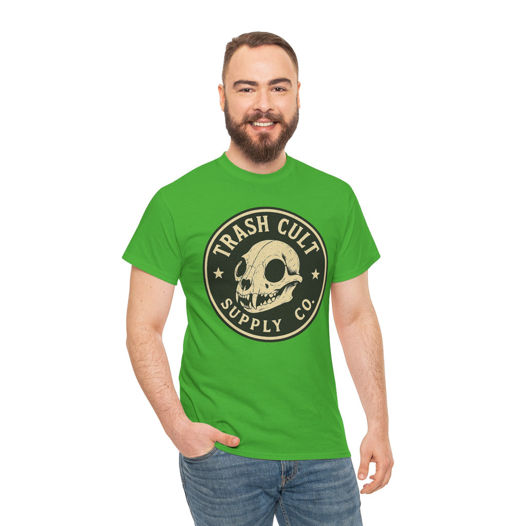 Trash Cult Skull - Stay Feral Culture Vibe, Streetwear Gift, Casual Outfit, Festival Wear, Trendy Apparel, Unique Present