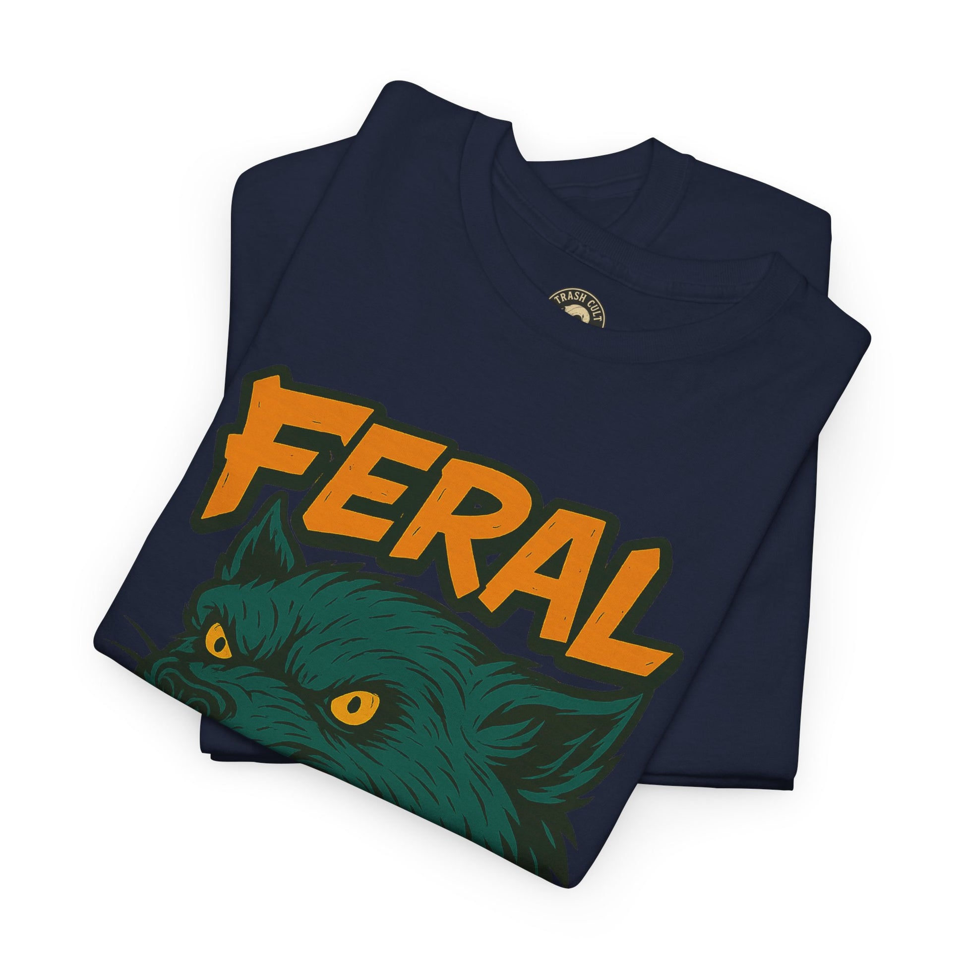 FERAL Wolverine Shirt – Trash Cult Graffiti Tee (Gildan 5000)