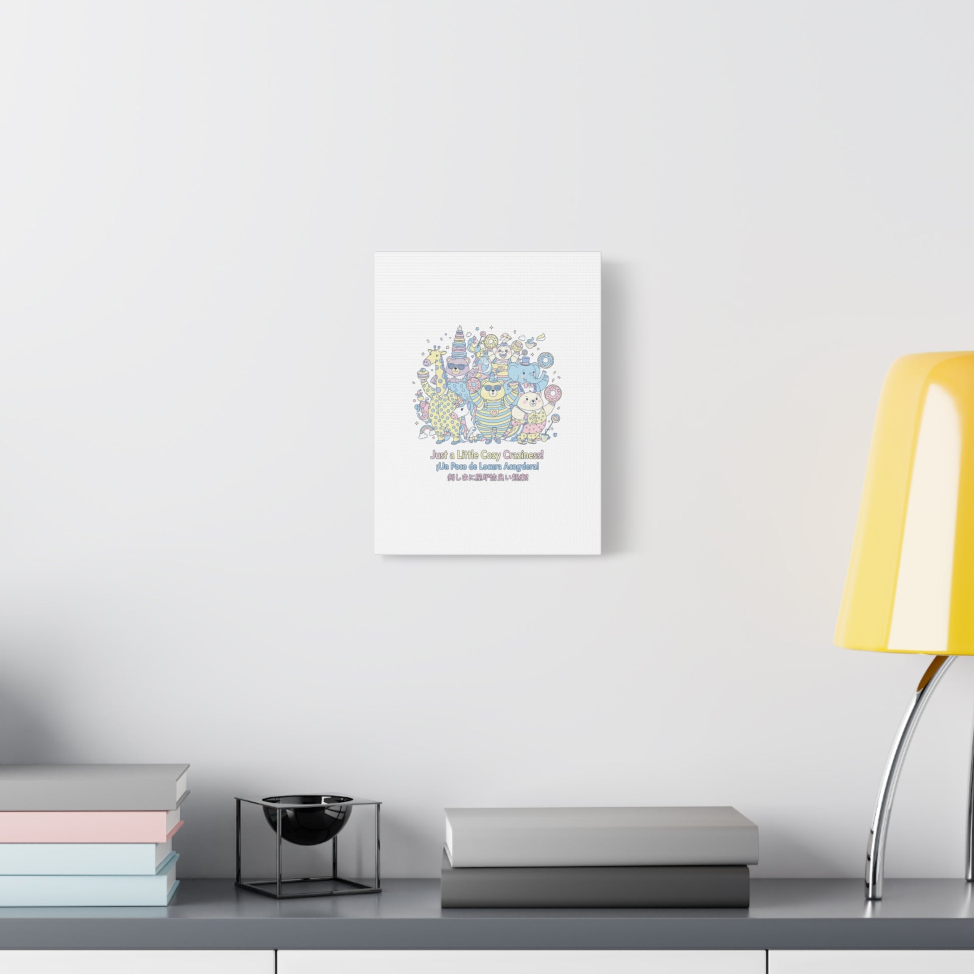 Cozy Craziness Canvas | mildly unhinged cute, whimsical weird