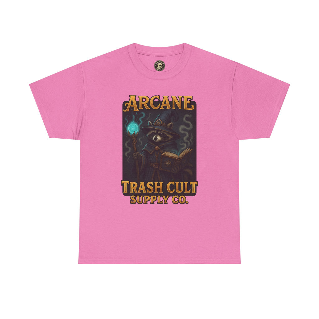 Arcane Trash Cult Unisex Heavy Cotton Tee, Cult Merchandise, Witchy Style, Halloween Tee, Casual Everyday Wear