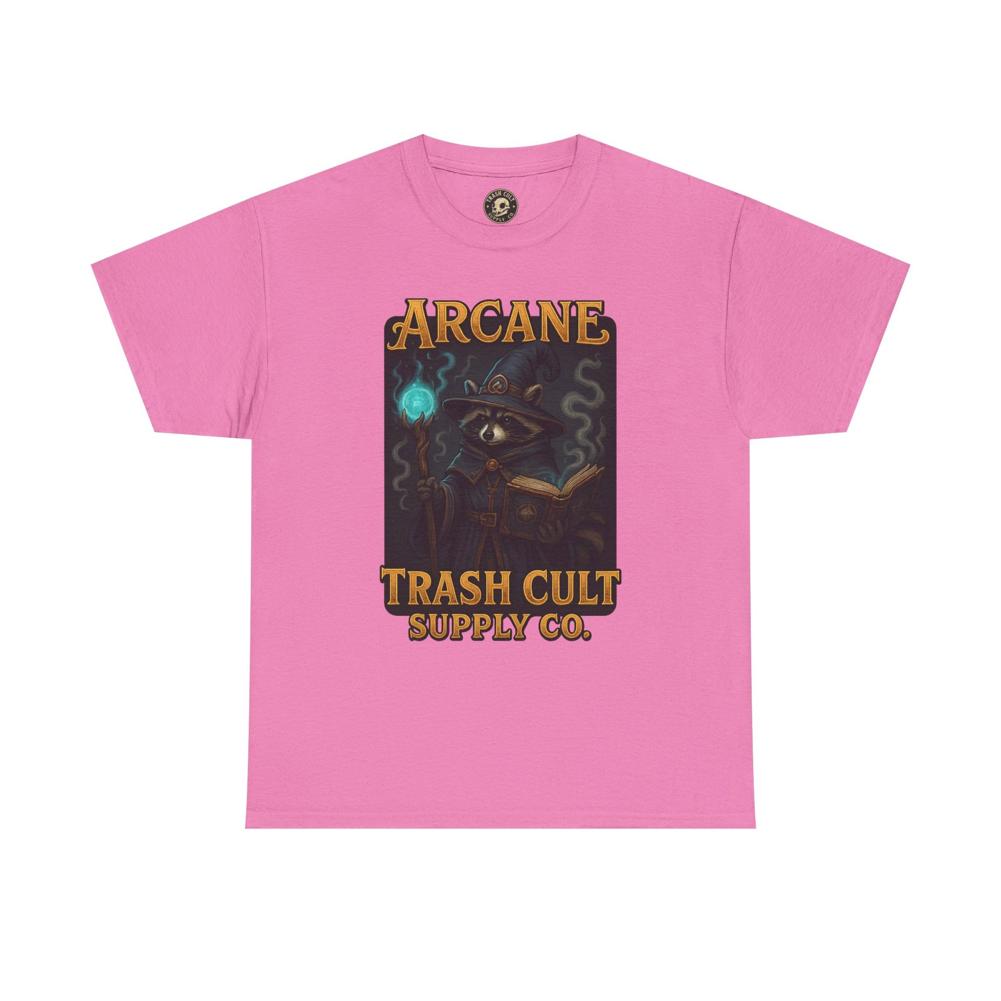 Arcane Trash Cult Unisex Heavy Cotton Tee, Cult Merchandise, Witchy Style, Halloween Tee, Casual Everyday Wear