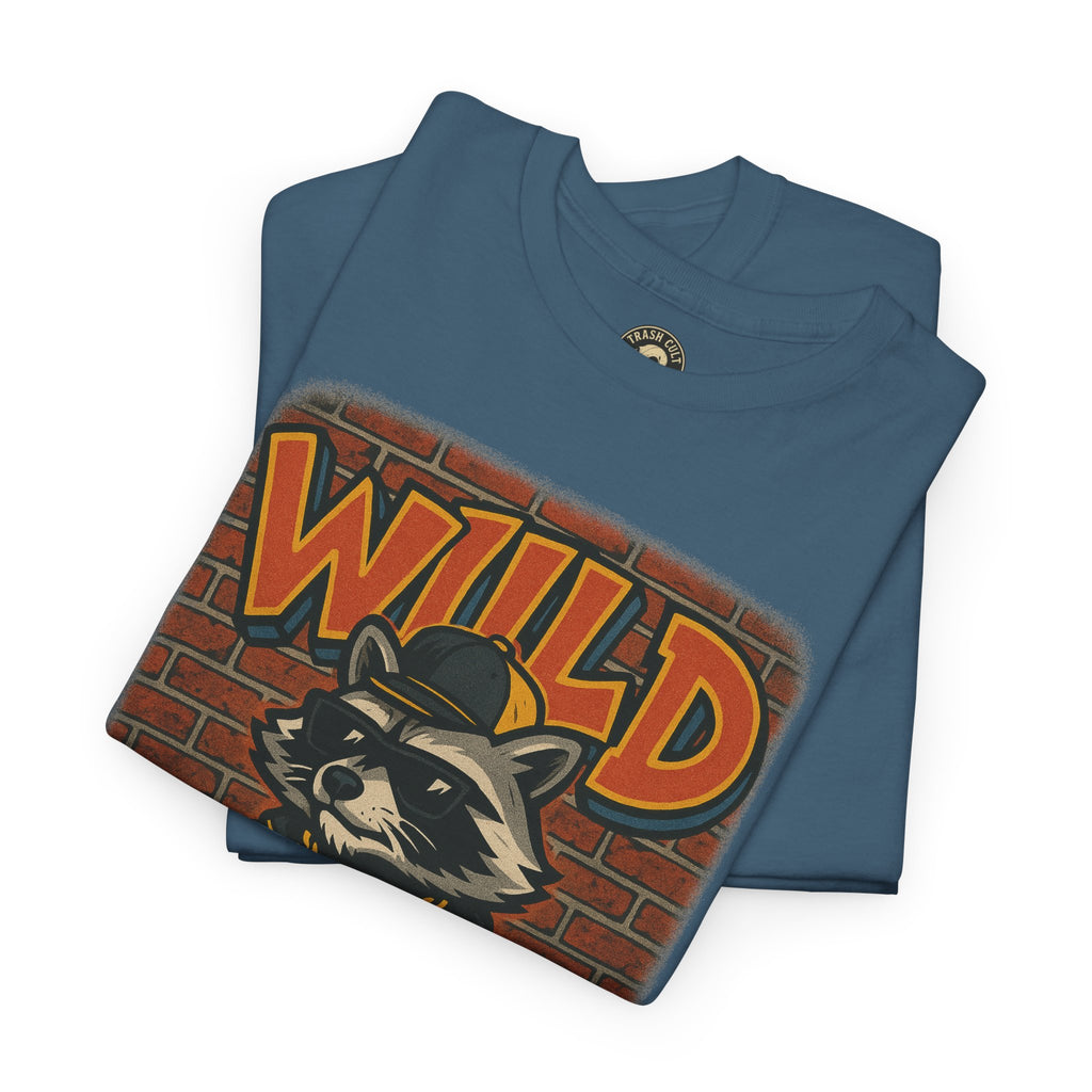 Wild Trash Cult Unisex Tee, Retro Animal T-Shirt, Graphic Tee, Eco-Conscious Apparel, Gift for Nature Lovers, Casual Streetwear