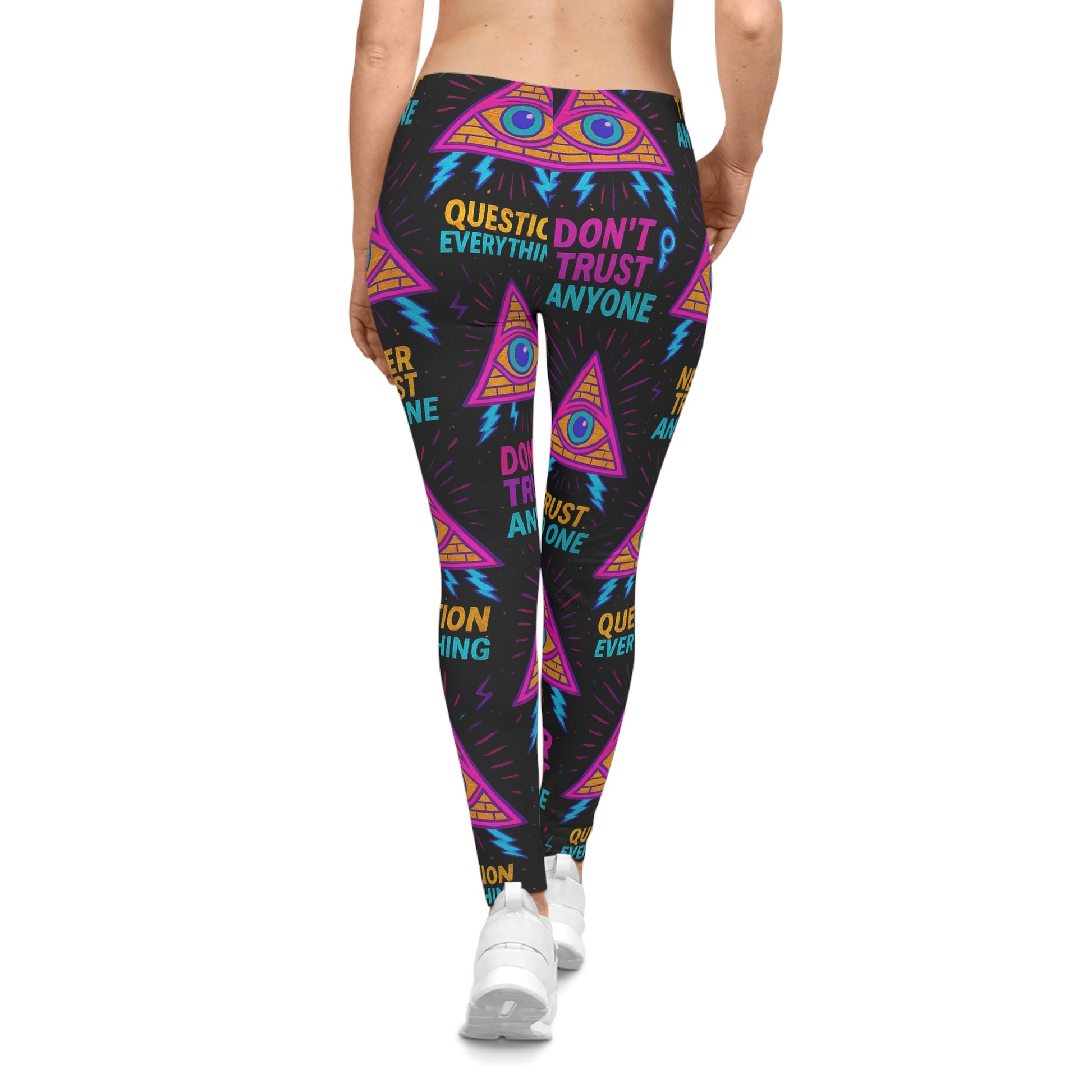 Don’t Trust Anyone – Limited Edition All-Over Print Leggings | Illuminasty Drop
