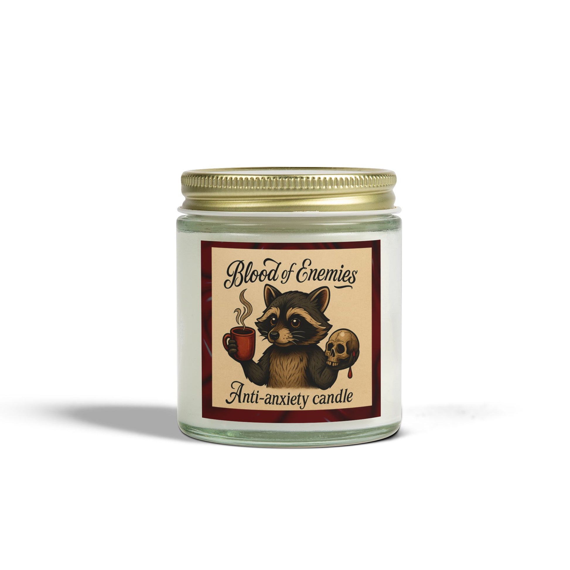 Scented Anti-Anxiety Candle | Coconut Apricot Wax | Relaxation & Self-Care | Gift for Friends & Family, Mindfulness, Meditation, Home Decor