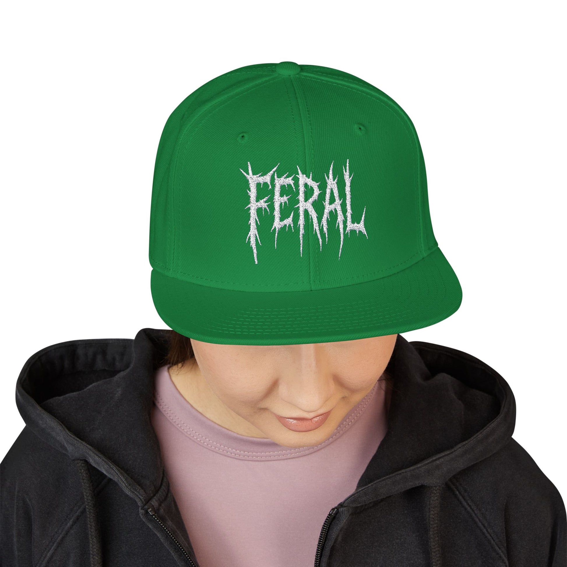 Feral Snapback Hat – Trash Cult Supply Co. Streetwear