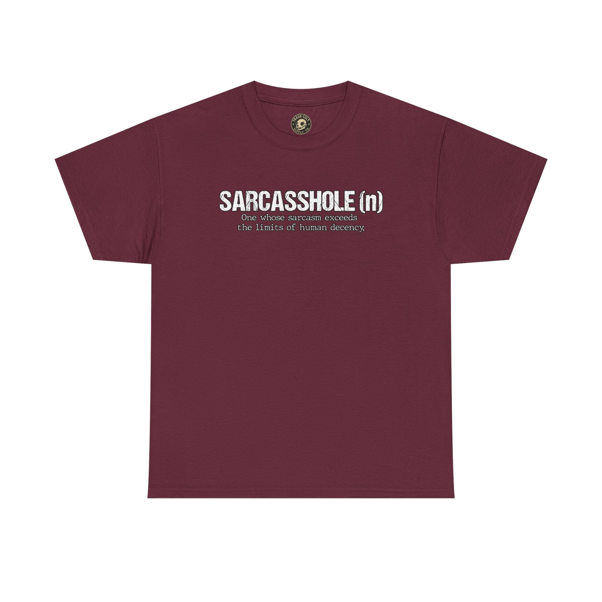 Sarcasshole Definition T-Shirt – Funny Sarcasm Graphic Tee