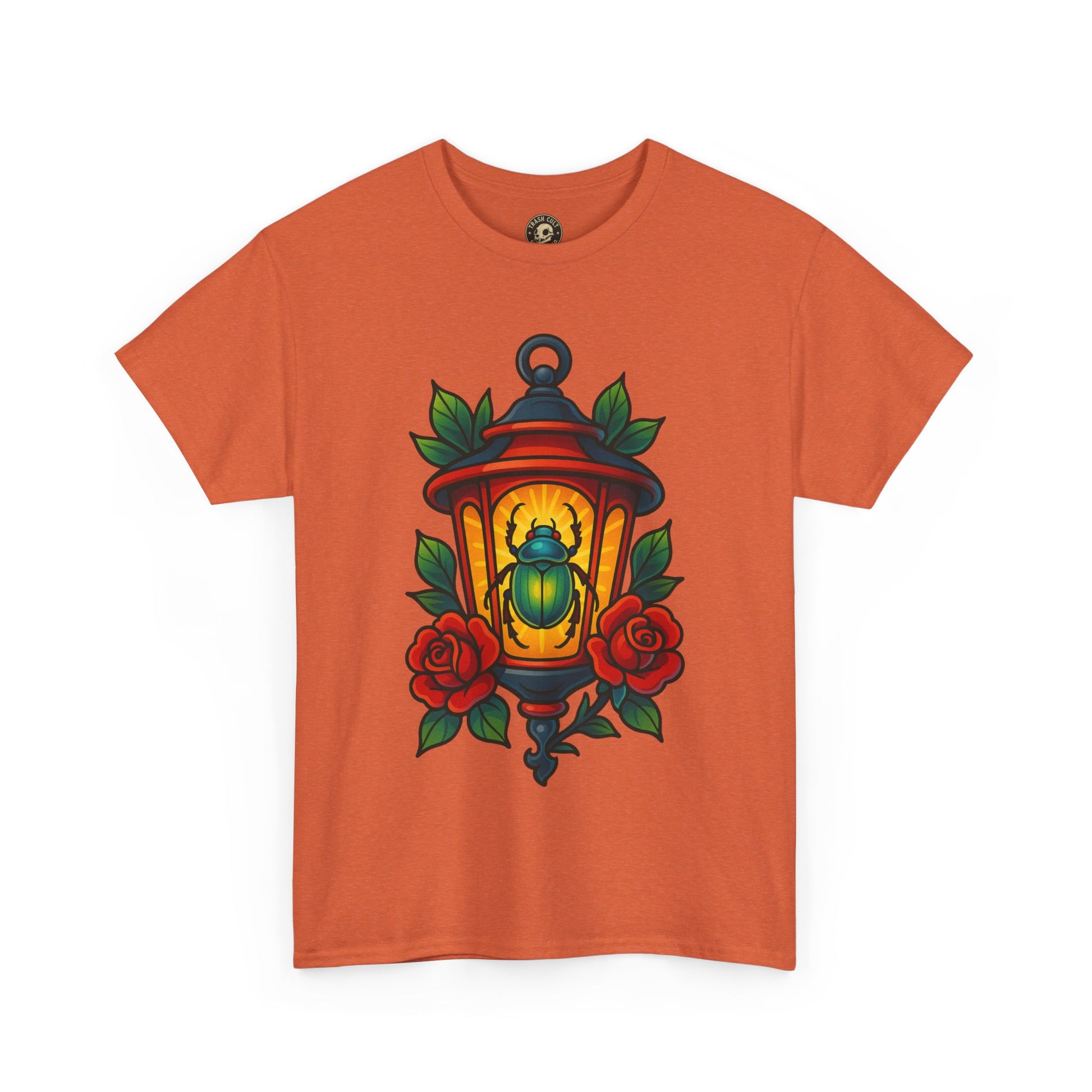 Vintage Lantern Beetle Unisex Heavy Cotton Tee - Eccentric Nature Lover Gift, 90s Aesthetic T-Shirt, Botanical Art Apparel, Summer [...]