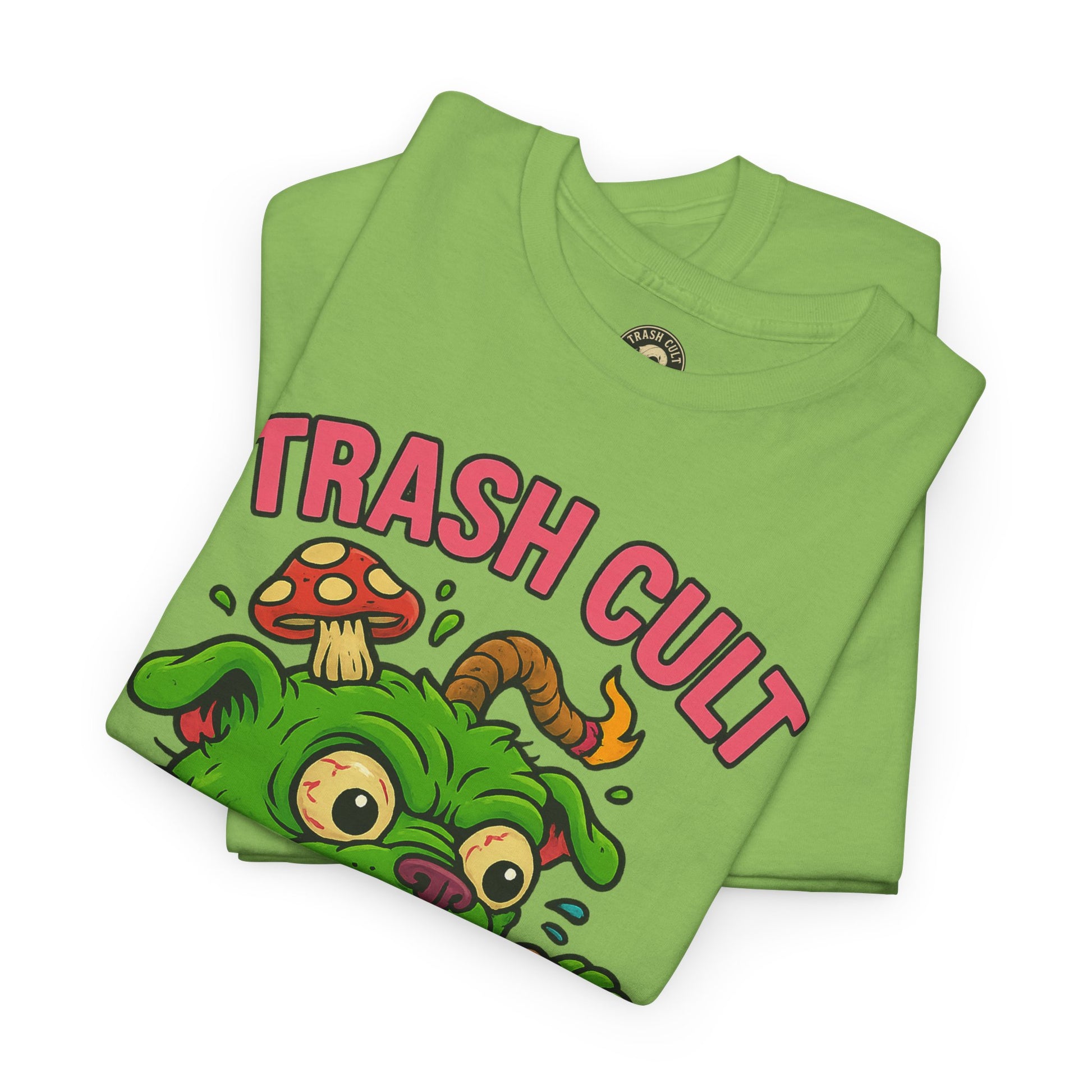 Feral Pizza Monster Shirt – Trash Cult Supply Co | Gildan 5000 Graphic Tee