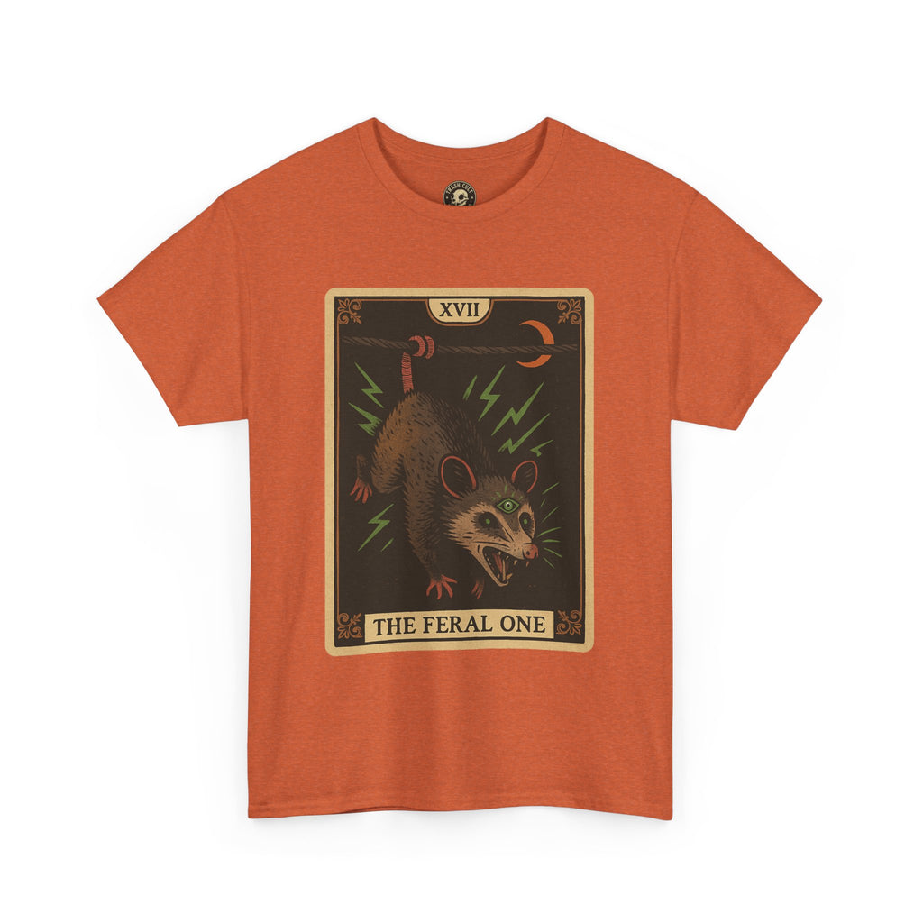 Feral One Graphic Tee - Quirky Unisex T-Shirt, Vintage Inspired, Animal Art, Casual Wear, Gifts for Him/Her