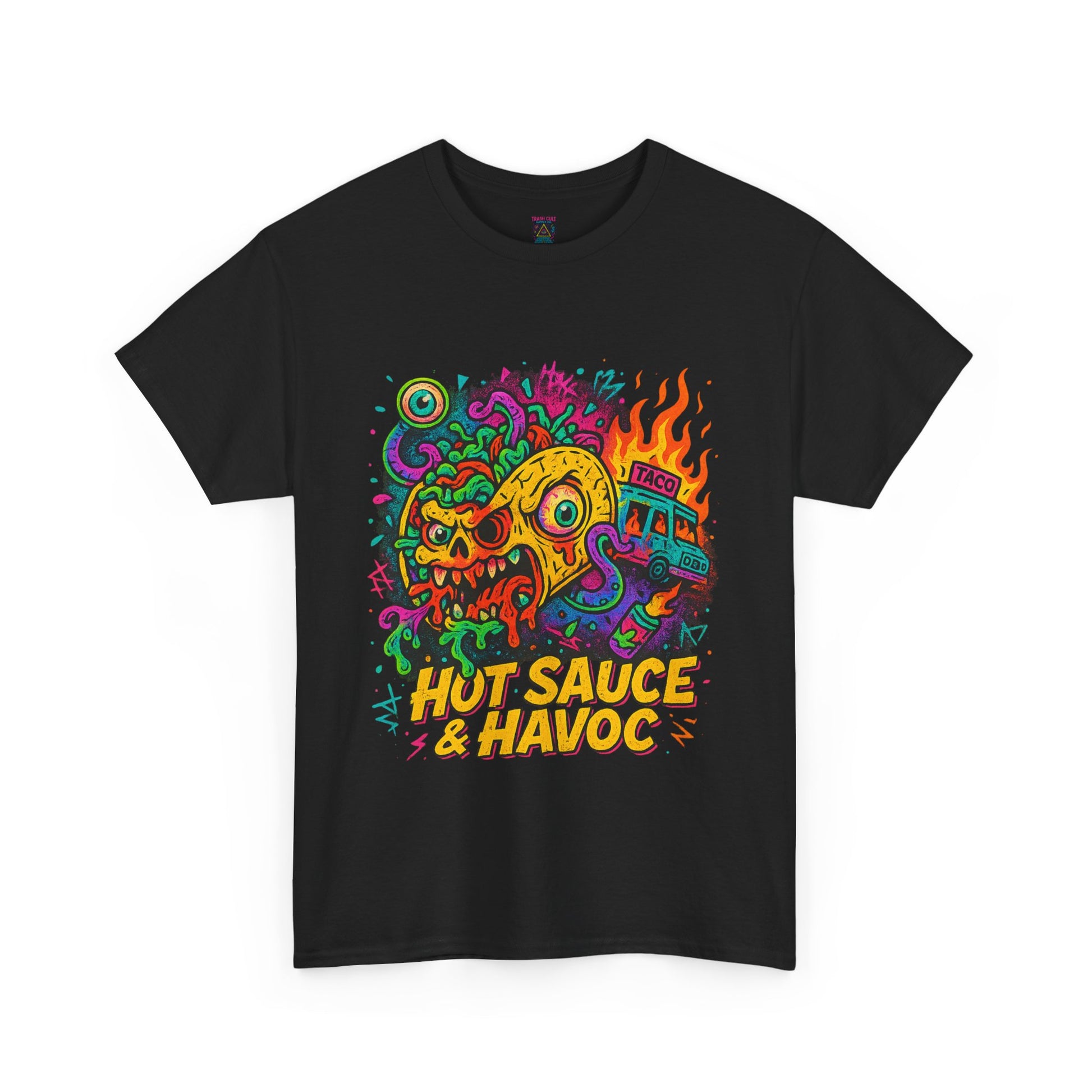 Hot Sauce & Havoc – Limited Edition Mutant Taco Tee | Gildan 5000 | Illuminasty Drop