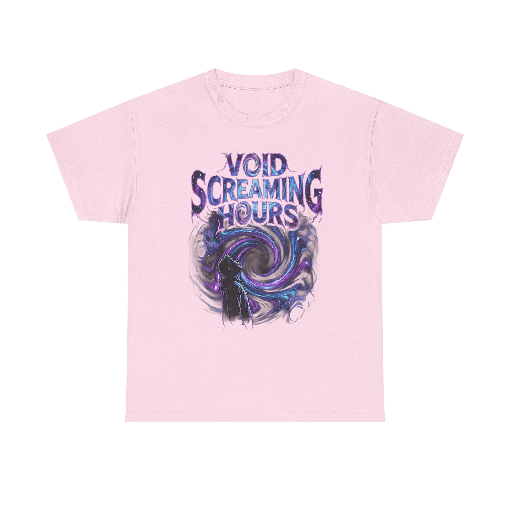 Void Screaming Hours Tee — Gothic Cosmic Horror T‑Shirt