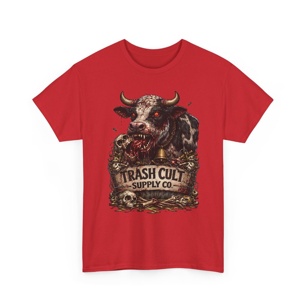 Trash Cult Supply Co. Cow Skull Tee