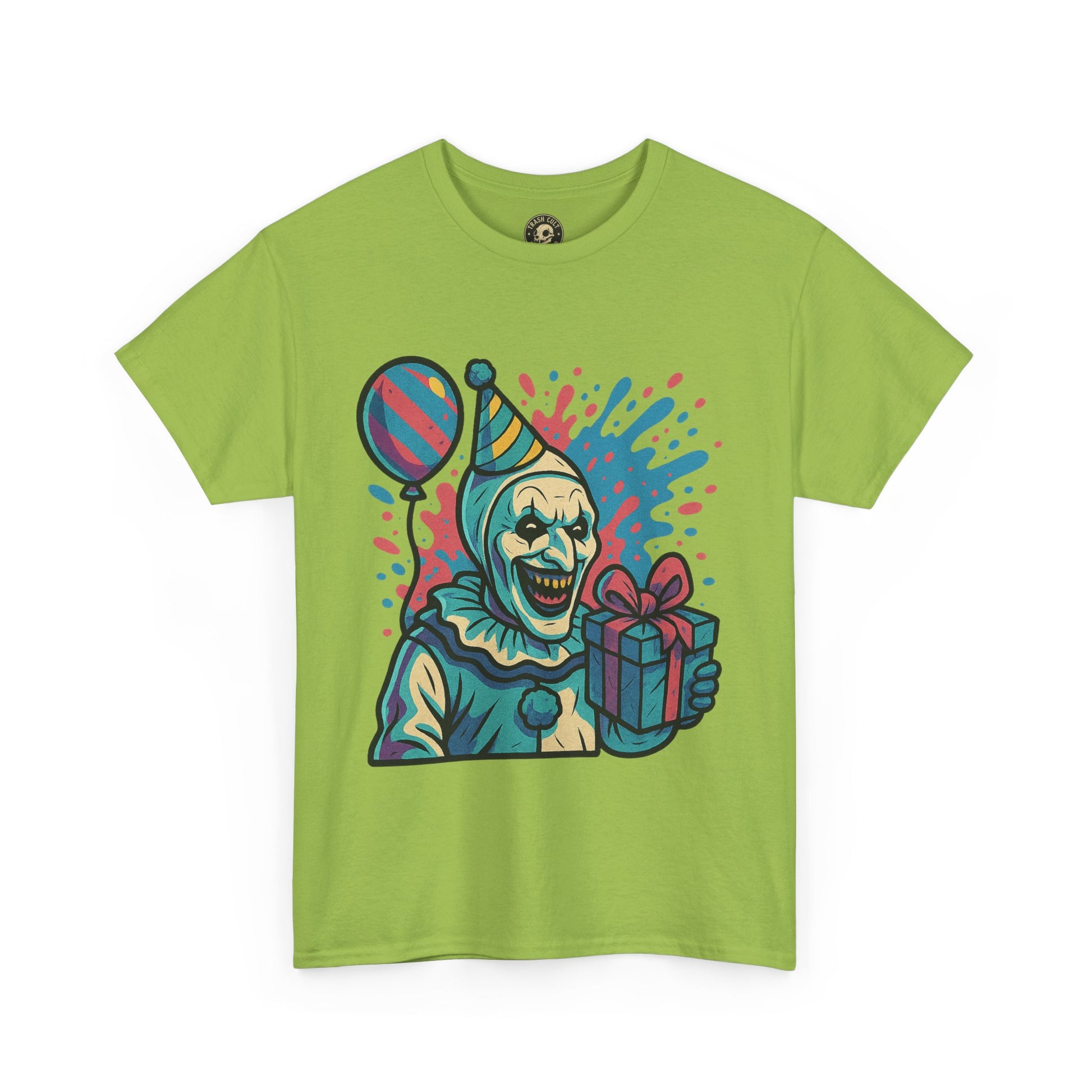 Art the Clown Birthday Shirt – New School Graffiti Horror Tee on Gildan 5000