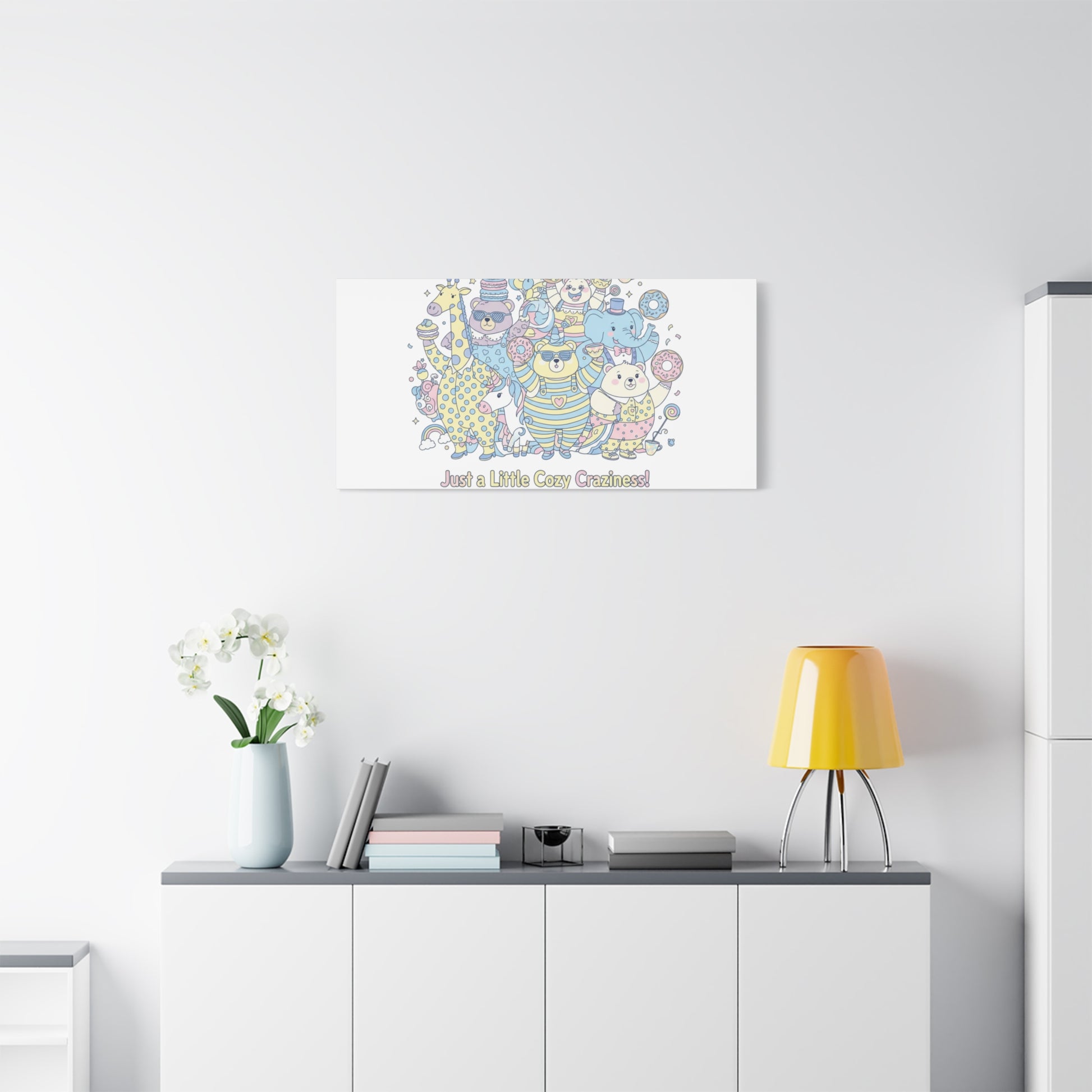 Cozy Craziness Canvas | mildly unhinged cute, whimsical weird